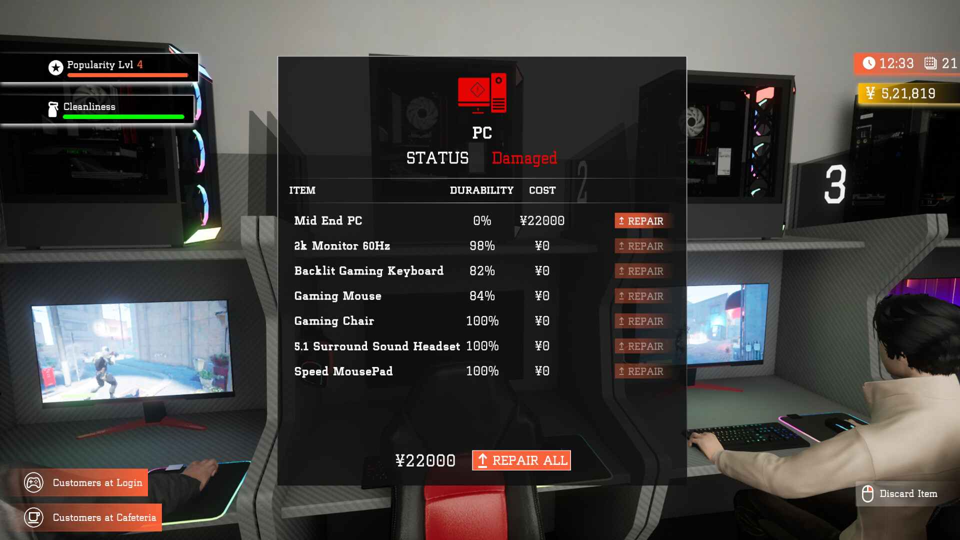 游戏咖啡馆模拟/Gaming Cafe Simulator 截图 15