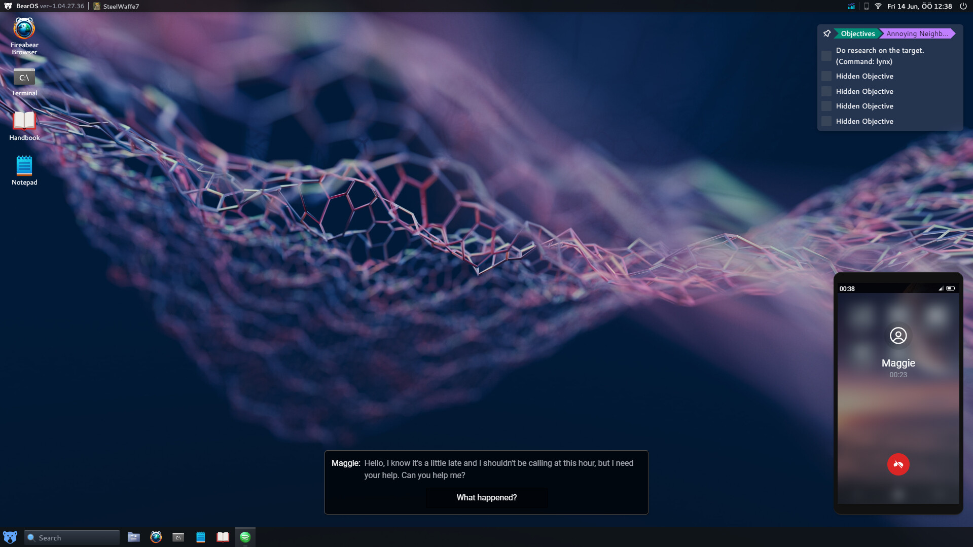 黑客中心：终极模拟器/HackHub – Ultimate Hacker Simulator 截图 1