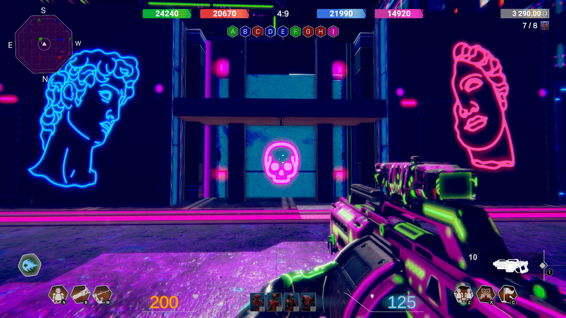 霓虹冯克机器人/Neon Phonk Robots 截图 10