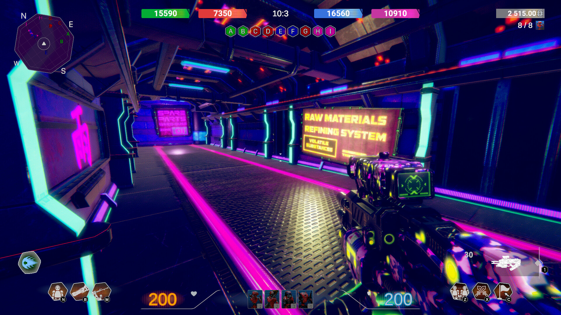 霓虹冯克机器人/Neon Phonk Robots 截图 7