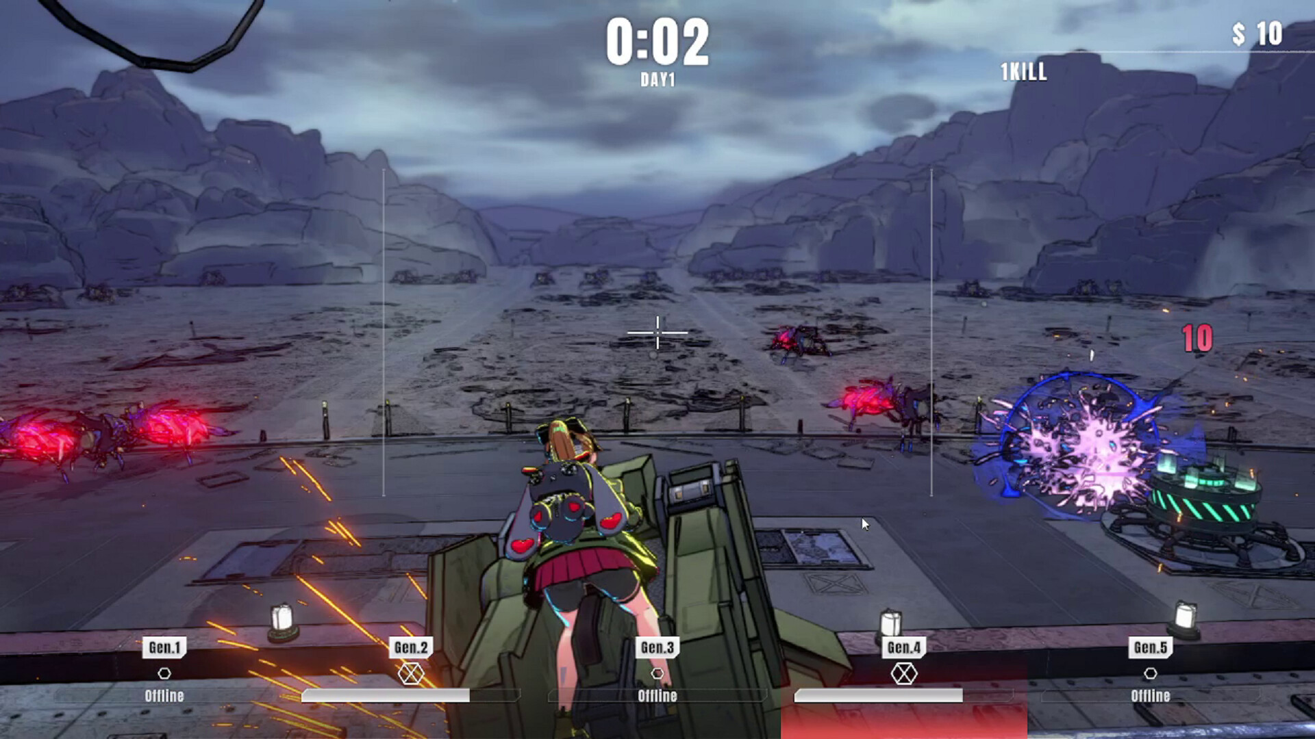 御炮少女 官方中文版 Build.19951756-1.02 新增功能 全DLC 百度网盘 解压即玩