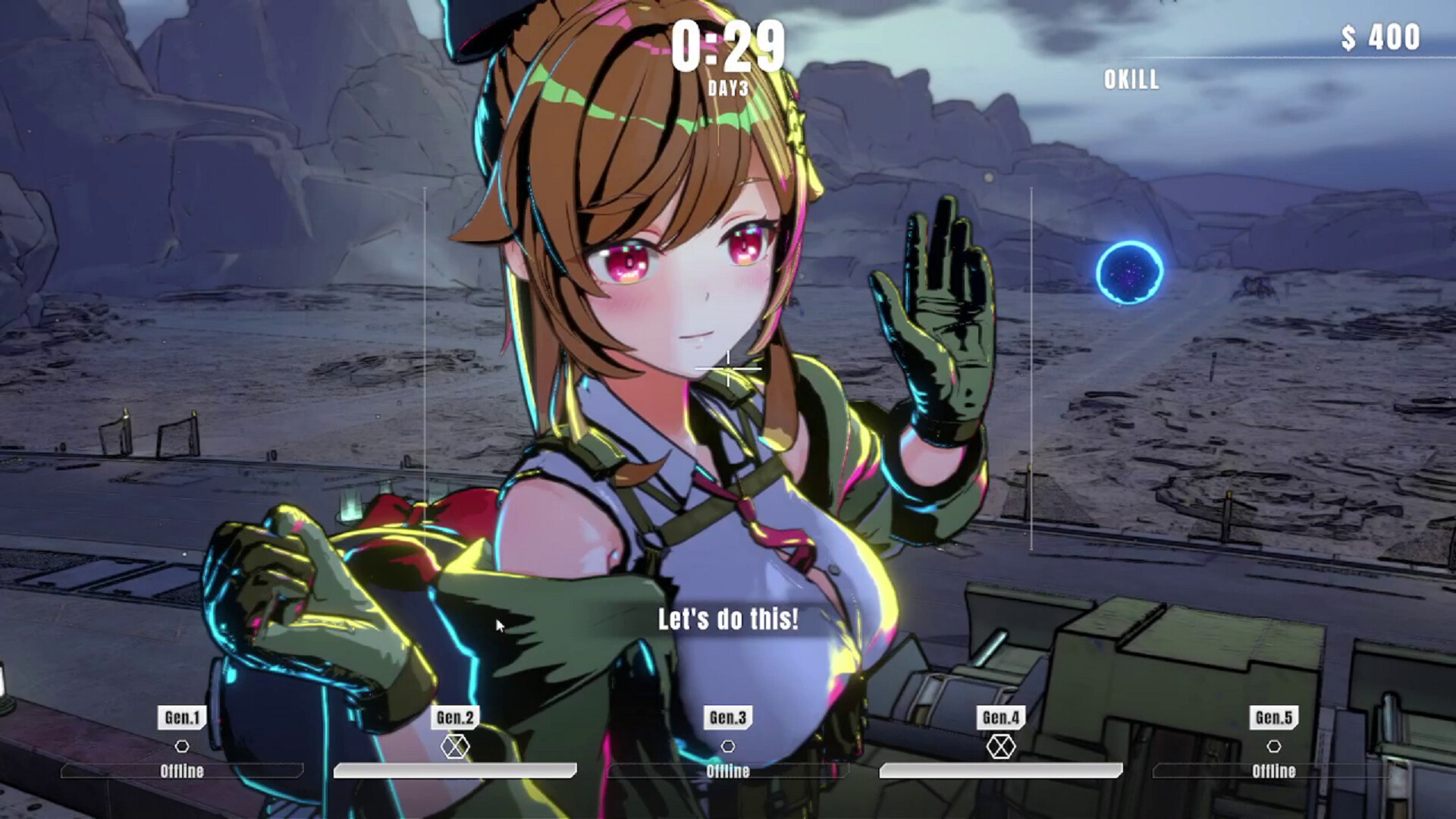 御炮少女 官方中文版 Build.19951756-1.02 新增功能 全DLC 百度网盘 解压即玩