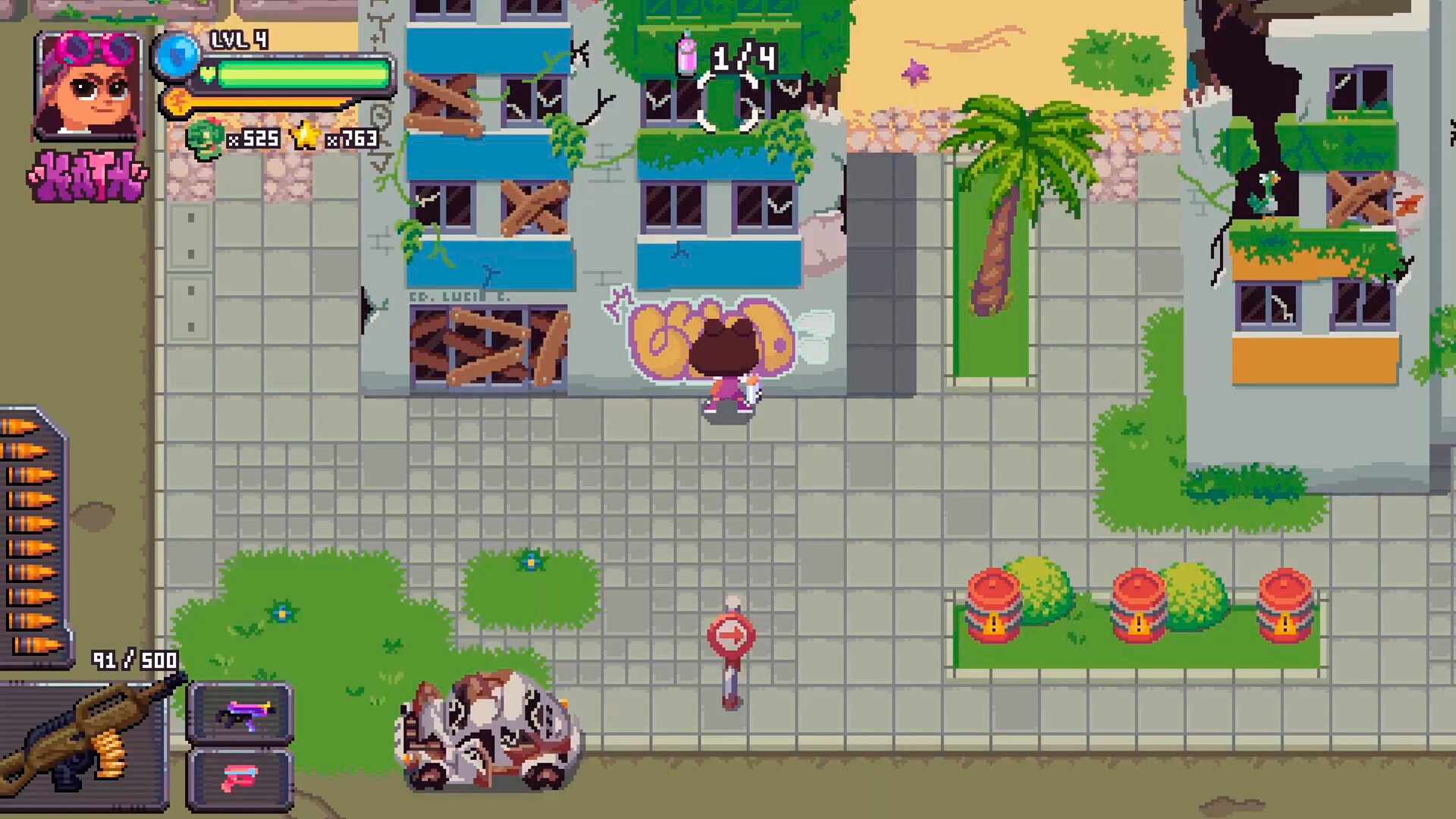 僵尸街区：涂鸦特工队|官方中文|支持手柄|Ghetto Zombies - Graffiti Squad - 5