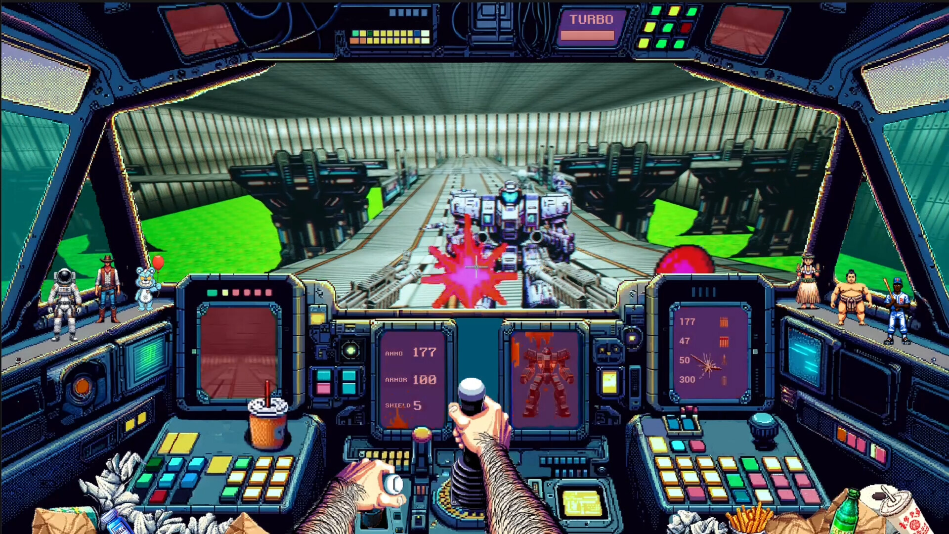 机甲血战：采石场突袭	/Mekkablood: Quarry Assault 截图 4