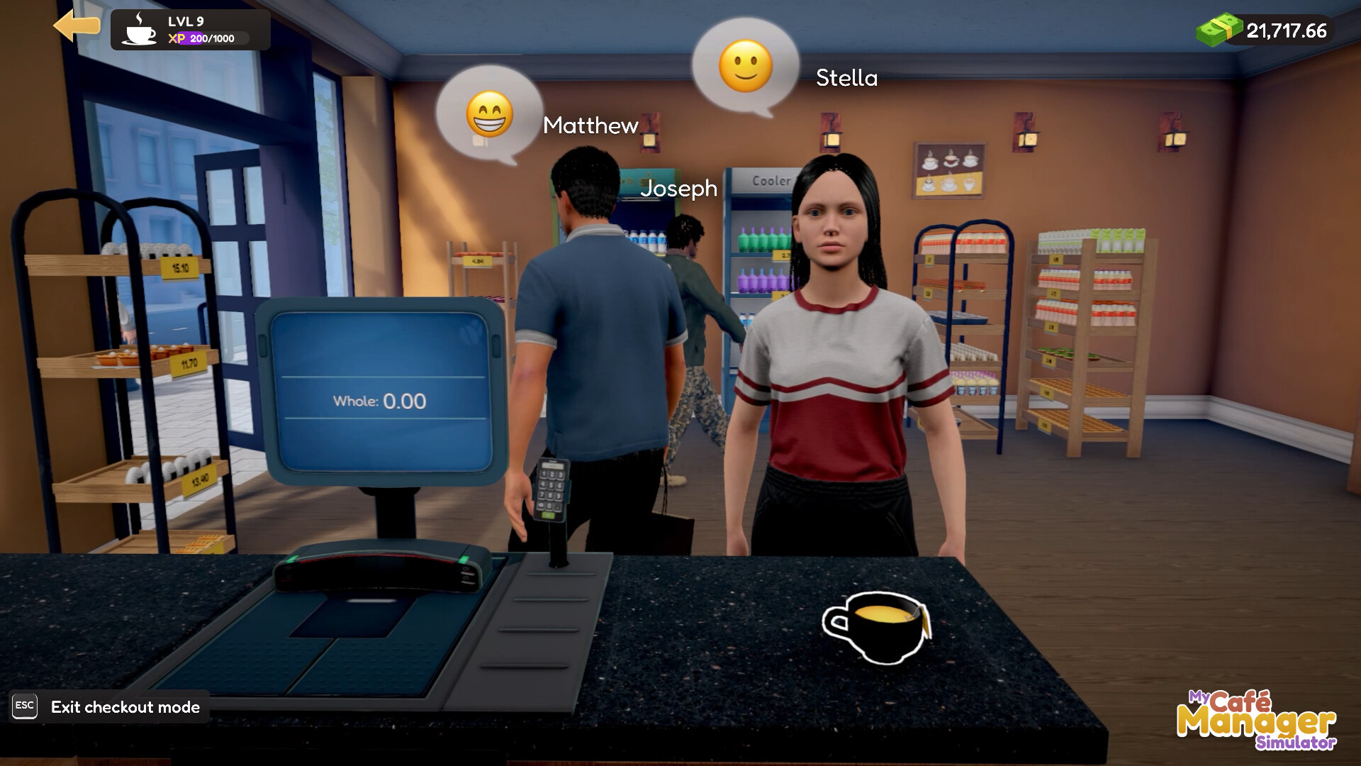 图片[2]-咖啡店主理人模拟器（My Cafe Manager Simulator）免安装中文版下载-蒸汽游戏宝库 - 高质量Steam单机游戏下载站