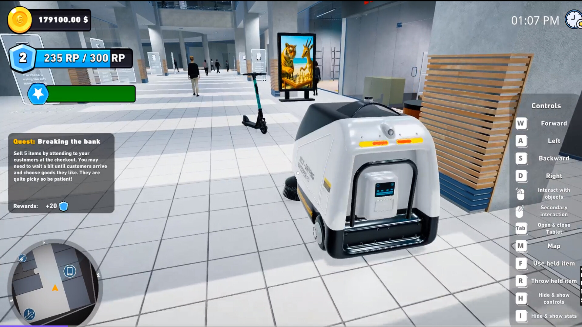 购物中心经理模拟器|800M大小|官方中文|支持手柄|MALL MANAGER SIMULATOR