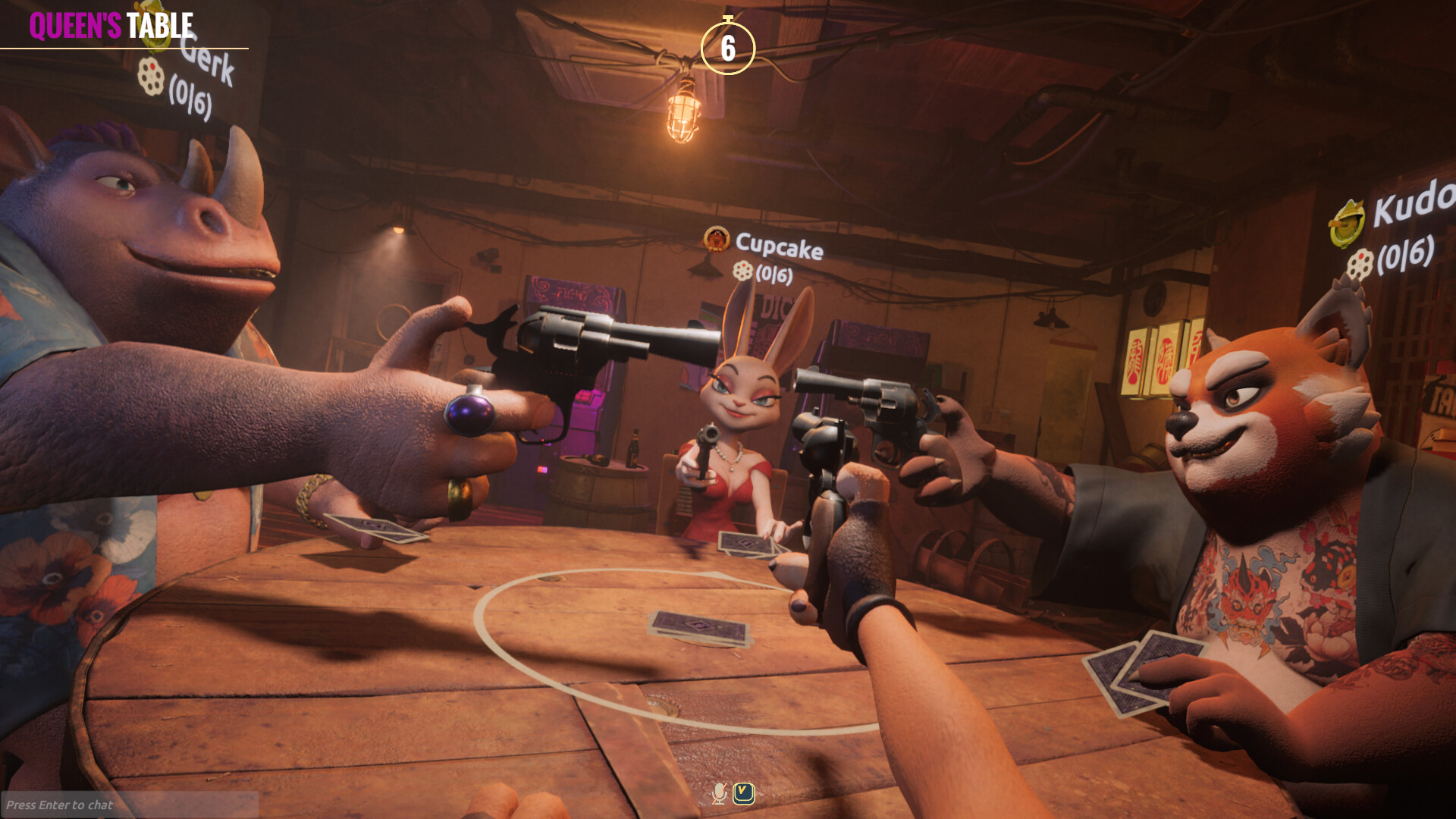 图片[4]-骗子酒吧联机版（Liar's Bar Online）免安装中文版下载-蒸汽游戏宝库 - 高质量Steam单机游戏下载站