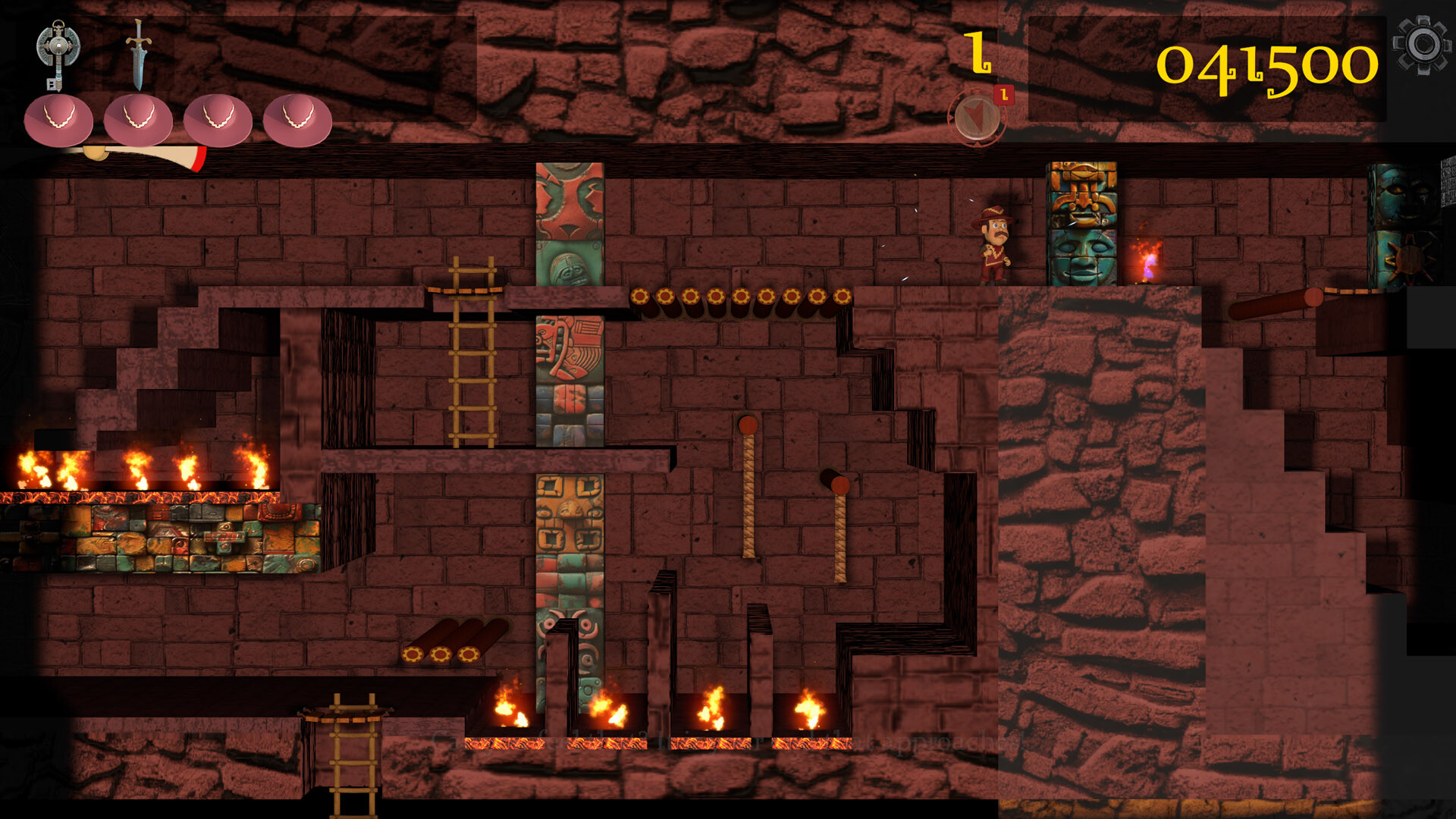 蒙特祖玛的复仇40周年纪念版 /Montezuma's Revenge - The 40th Anniversary Edition 截图 8