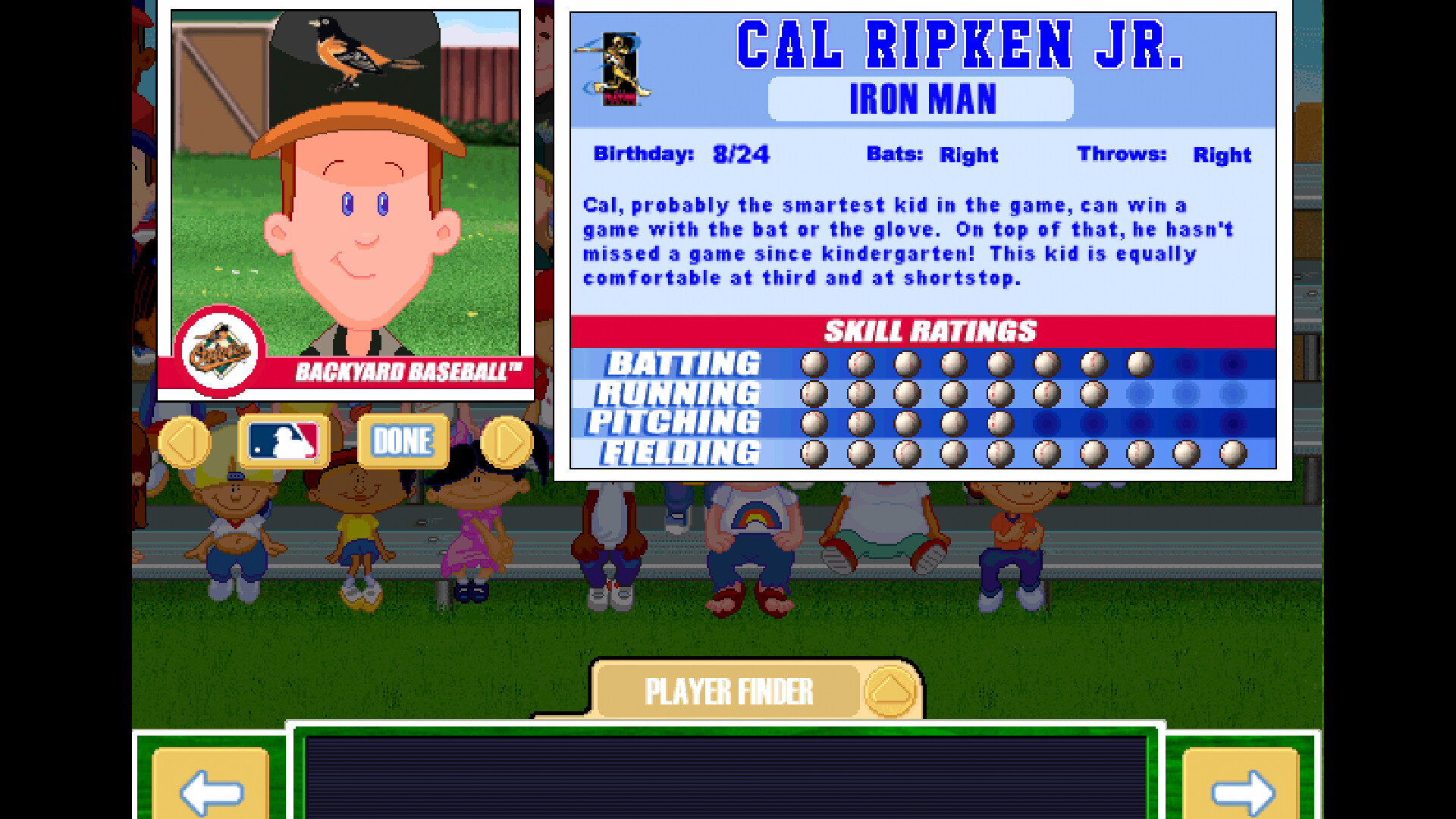 Backyard Baseball 01/Backyard Baseball 2001 截图 3