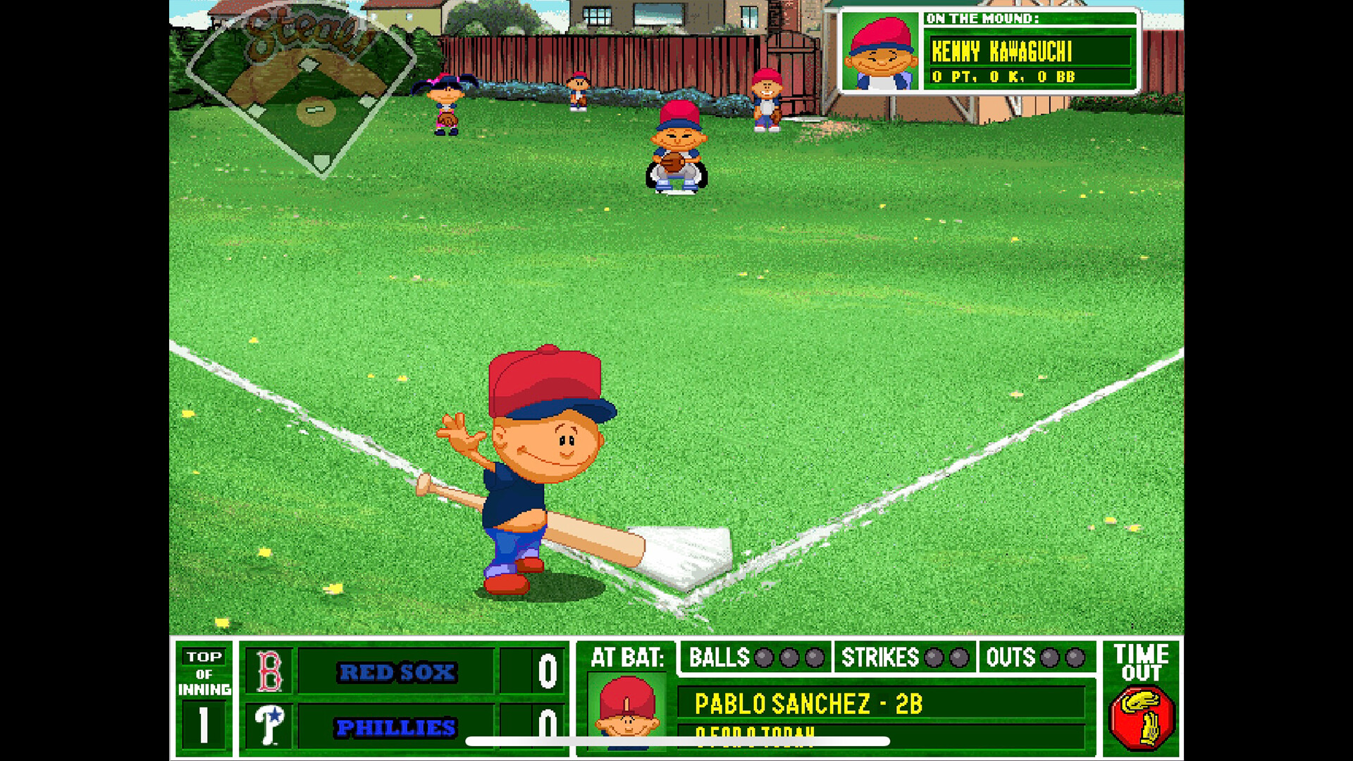 Backyard Baseball 01/Backyard Baseball 2001 截图 1