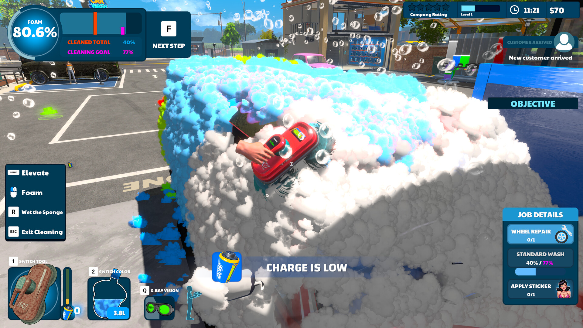 快捷洗车模拟/Express Car Wash Simulator-游戏白嫖网