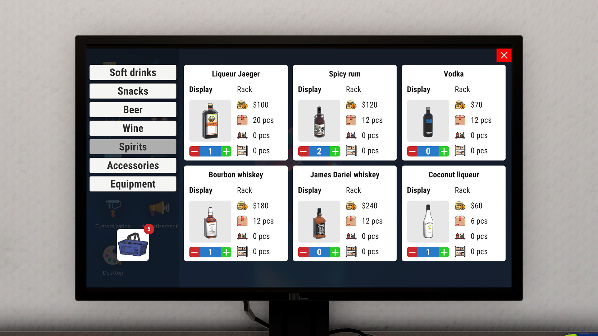 《酒类商店模拟器(Liquor Store Simulator)》|v1.3.4|中文|免安装硬盘版 《酒类商店模拟器(Liquor Store Simulator)》|v1.3.4|中文|免安装硬盘版