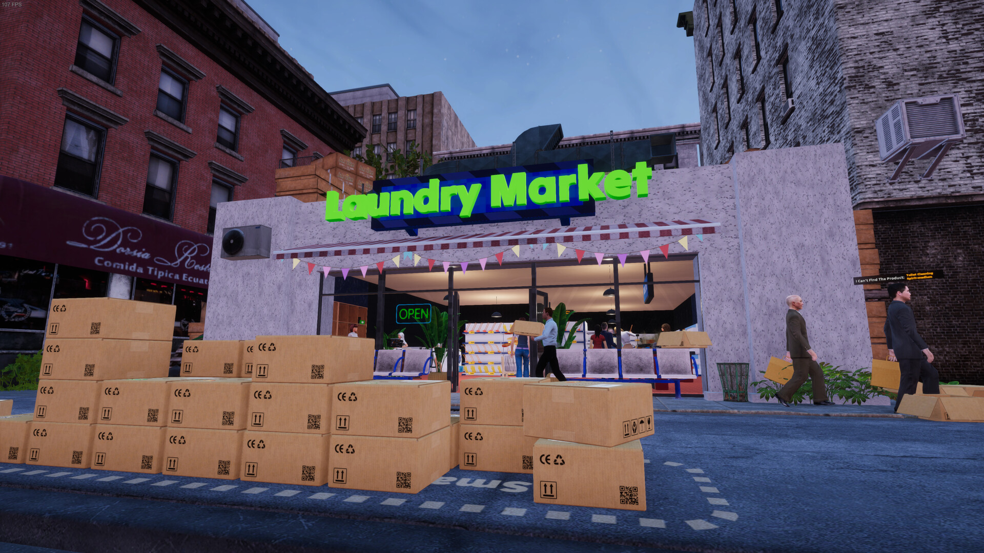 洗衣店模拟器:洗刷刷!(Laundry & Supermarket Simulator)绿色版|百度云迅雷下载