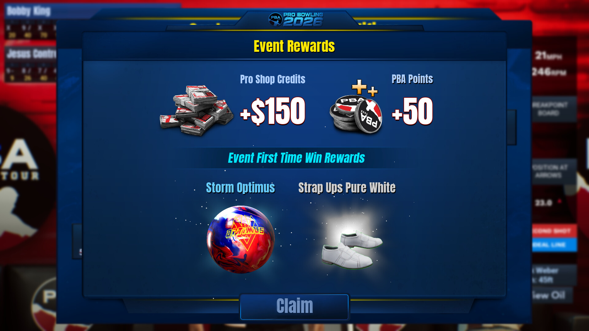 PBA职业保龄球2026|官方英文|支持手柄|PBA Pro Bowling 2026 - 8