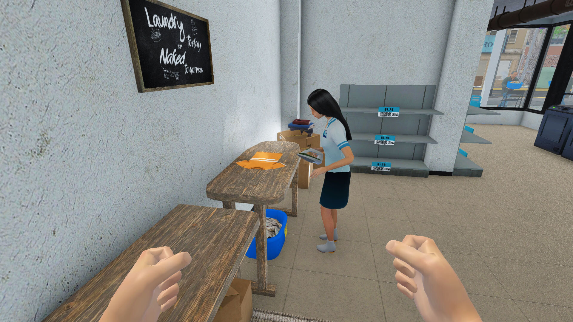 洗衣店模拟器/Laundry Store Simulator v6.1.10|模拟经营|容量2.5G|免安装绿色中文版|支持键盘.鼠标-小辉娱乐网