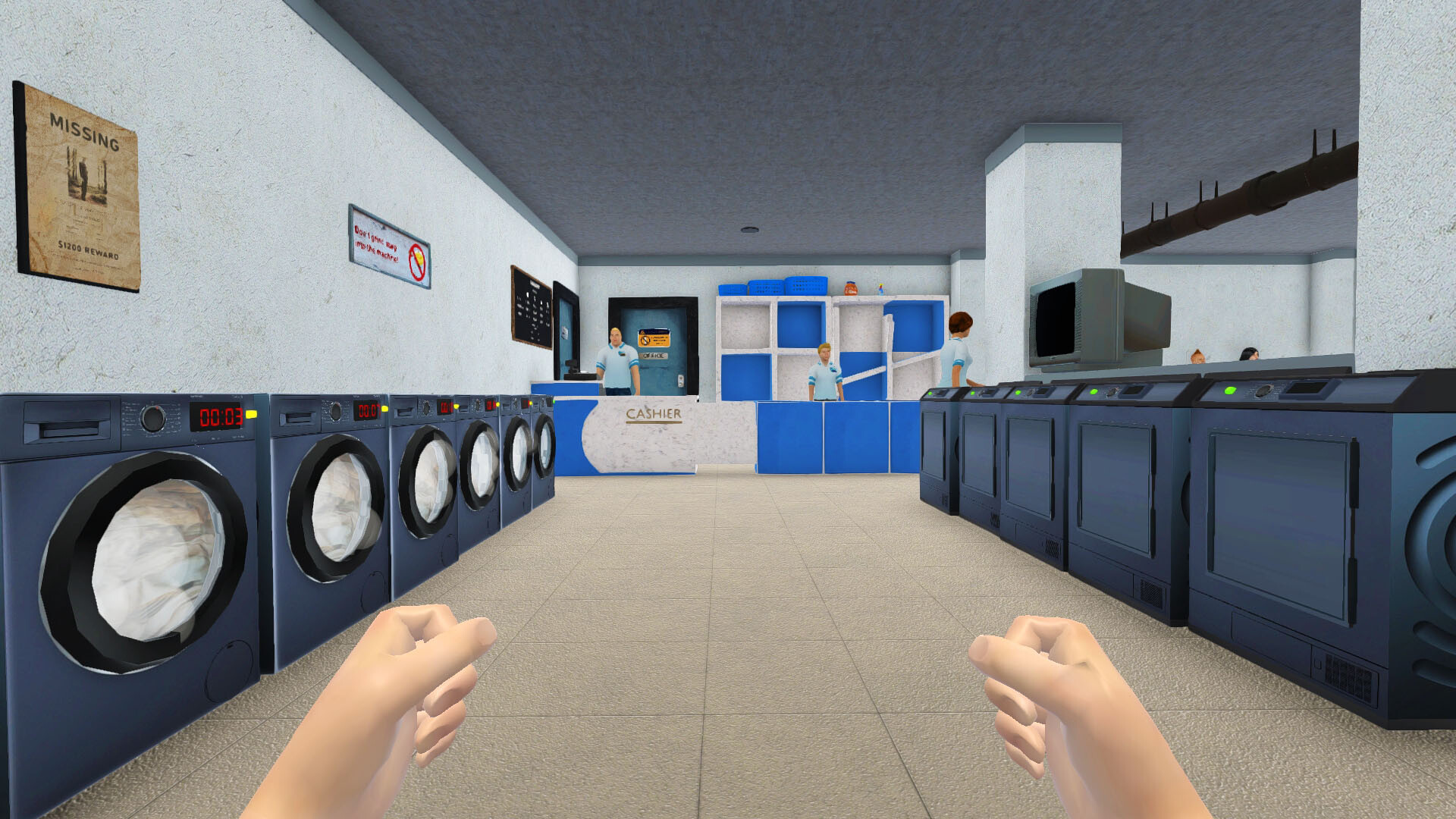 洗衣店模拟器/Laundry Store Simulator v6.1.10|模拟经营|容量2.5G|免安装绿色中文版|支持键盘.鼠标-小辉娱乐网