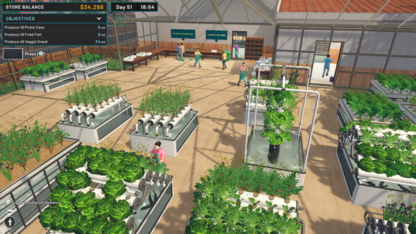图片[3]-水培农场&商店模拟器（Hydroponics Farm & Store Simulator）免安装中文版下载-蒸汽游戏宝库 - 高质量Steam单机游戏下载站