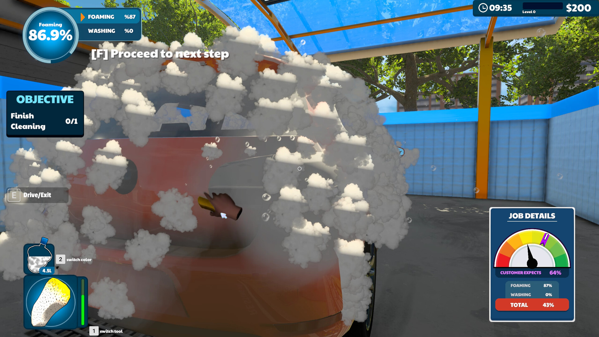 图片[2]-极速洗车模拟器（Express Car Wash Simulator）Build.22608469[中文][2.18G]-极客游戏