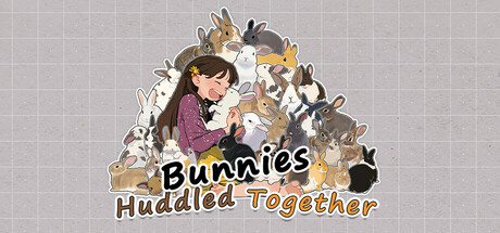 Bunnies Huddled Together/挤在一起的兔兔