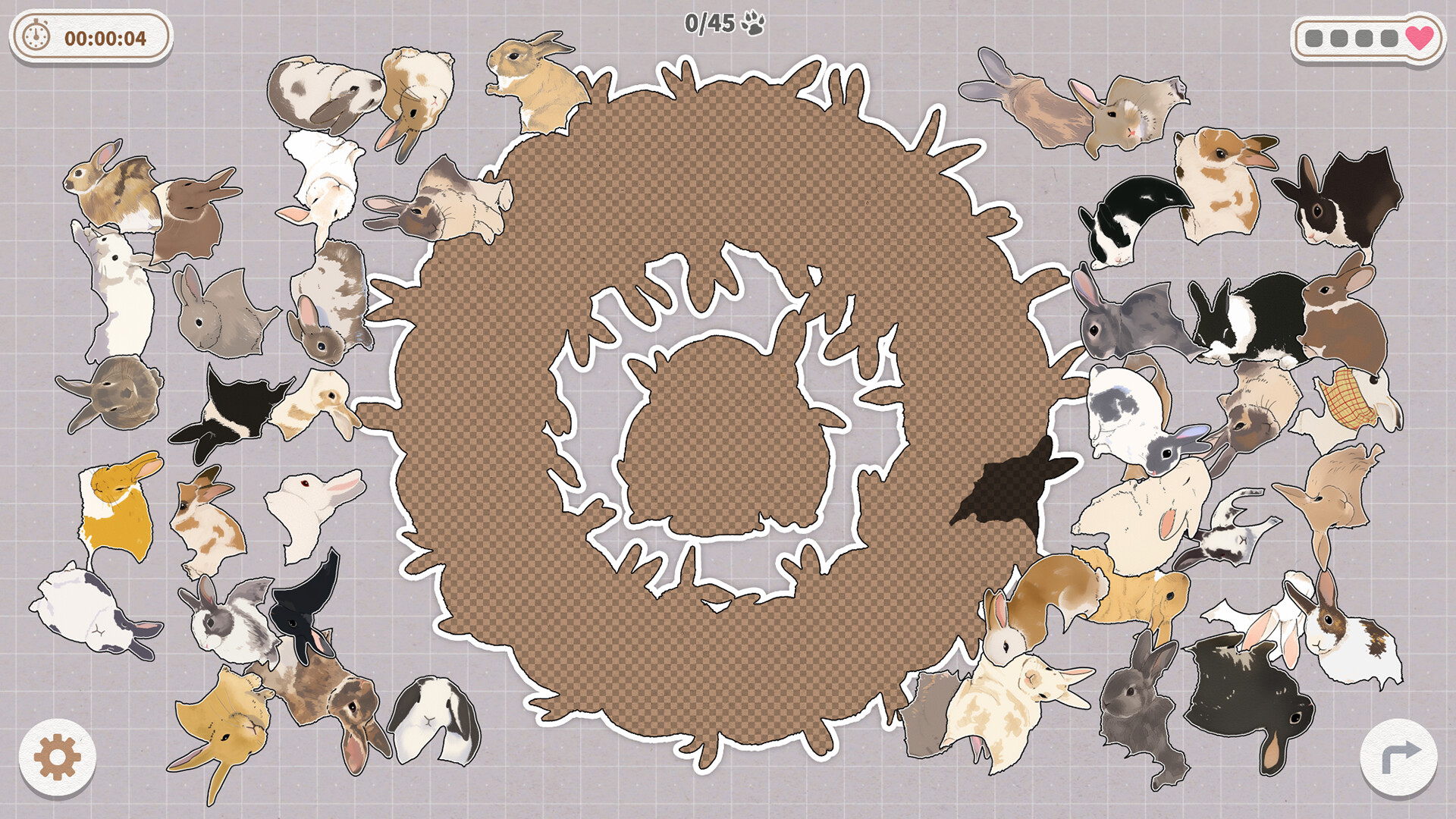 挤在一起的兔兔|官方中文|Bunnies Huddled Together - 5