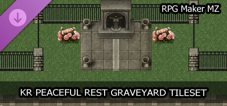 RPG Maker MZ - KR Peaceful Rest Graveyard Tileset