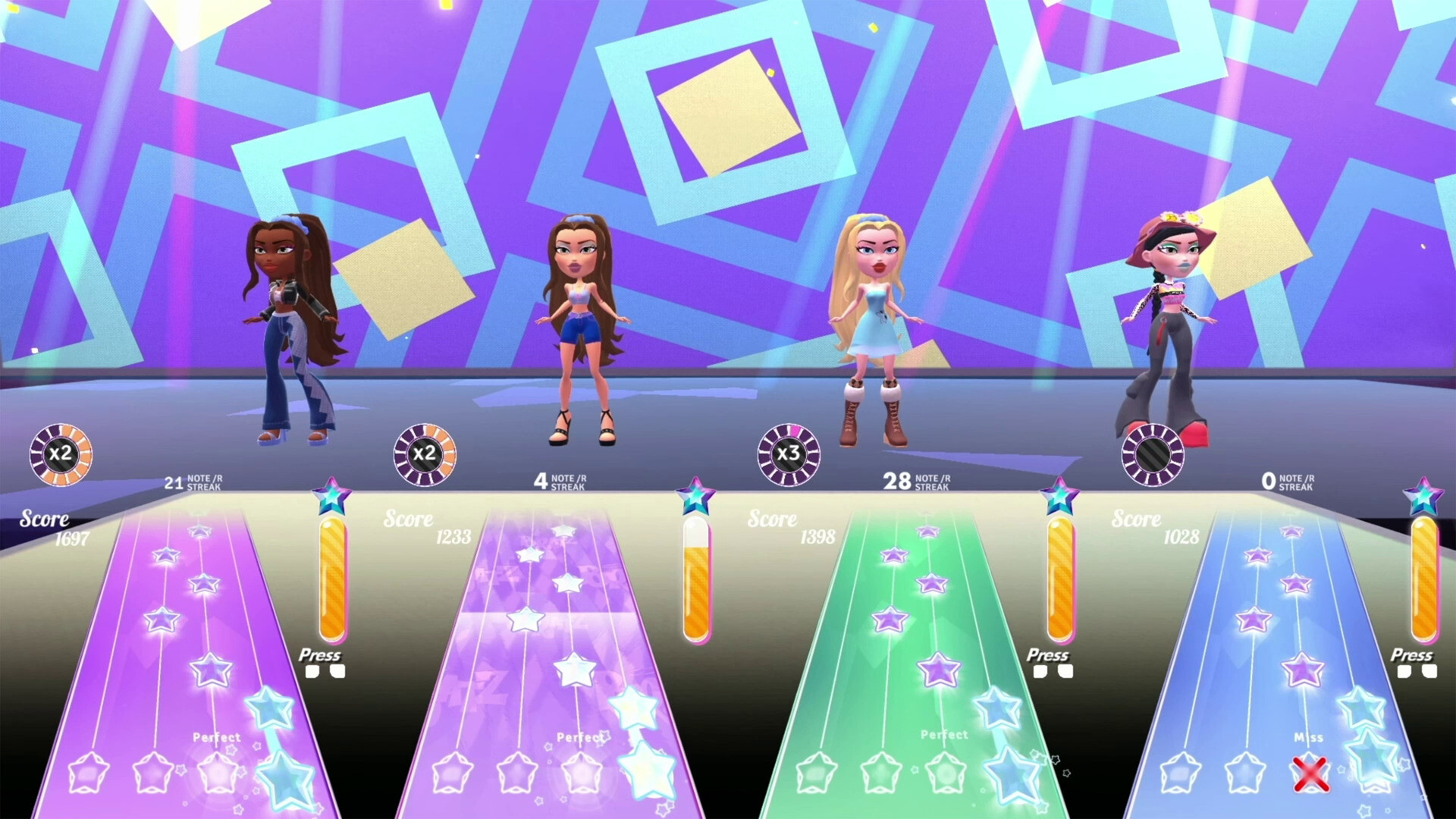 贝兹:节奏与风格|官方中文|Bratz Rhythm & Style插图1 贝兹:节奏与风格|官方中文|Bratz Rhythm & Style插图1