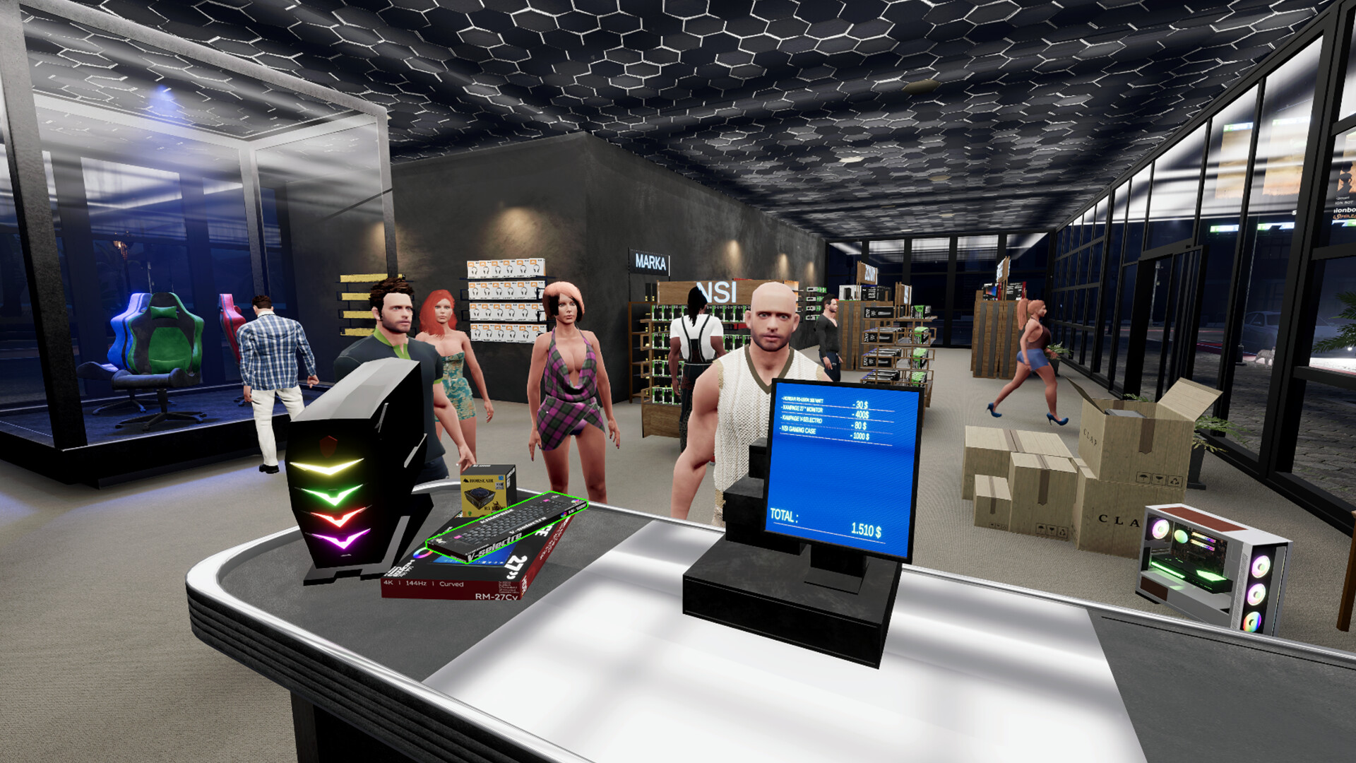 科技商店模拟|2G大小|官方中文|Tech Market Simulator
