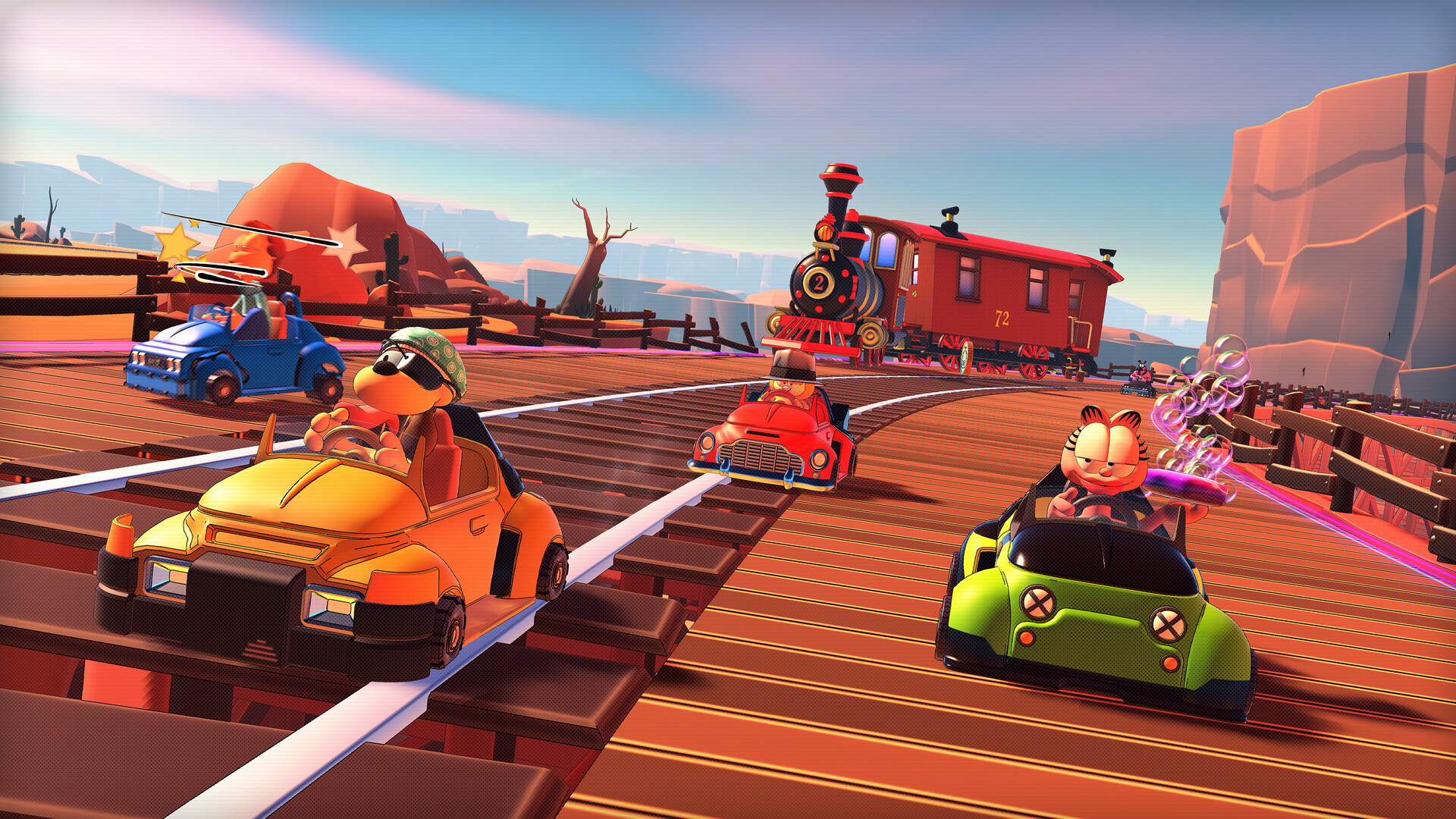 加菲猫卡丁车2:随心漂移|官方中文|支持手柄|Garfield Kart 2 - All You Can Drift插图3 加菲猫卡丁车2:随心漂移|官方中文|支持手柄|Garfield Kart 2 - All You Can Drift插图3