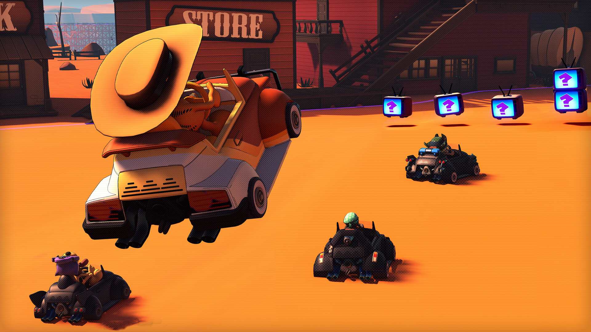 加菲猫卡丁车2:随心漂移|官方中文|支持手柄|Garfield Kart 2 - All You Can Drift插图4 加菲猫卡丁车2:随心漂移|官方中文|支持手柄|Garfield Kart 2 - All You Can Drift插图4
