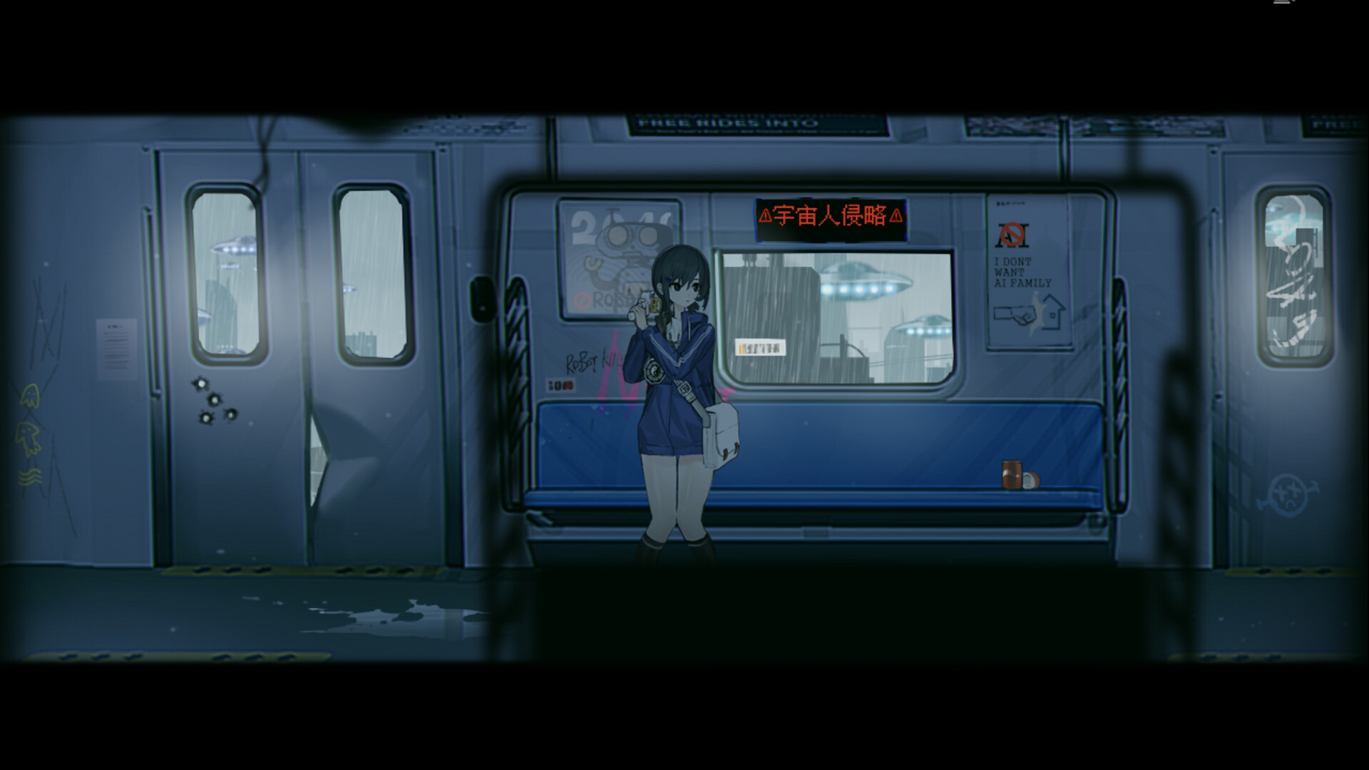 电车除灵少女/Subway Exorcist Girl插图2