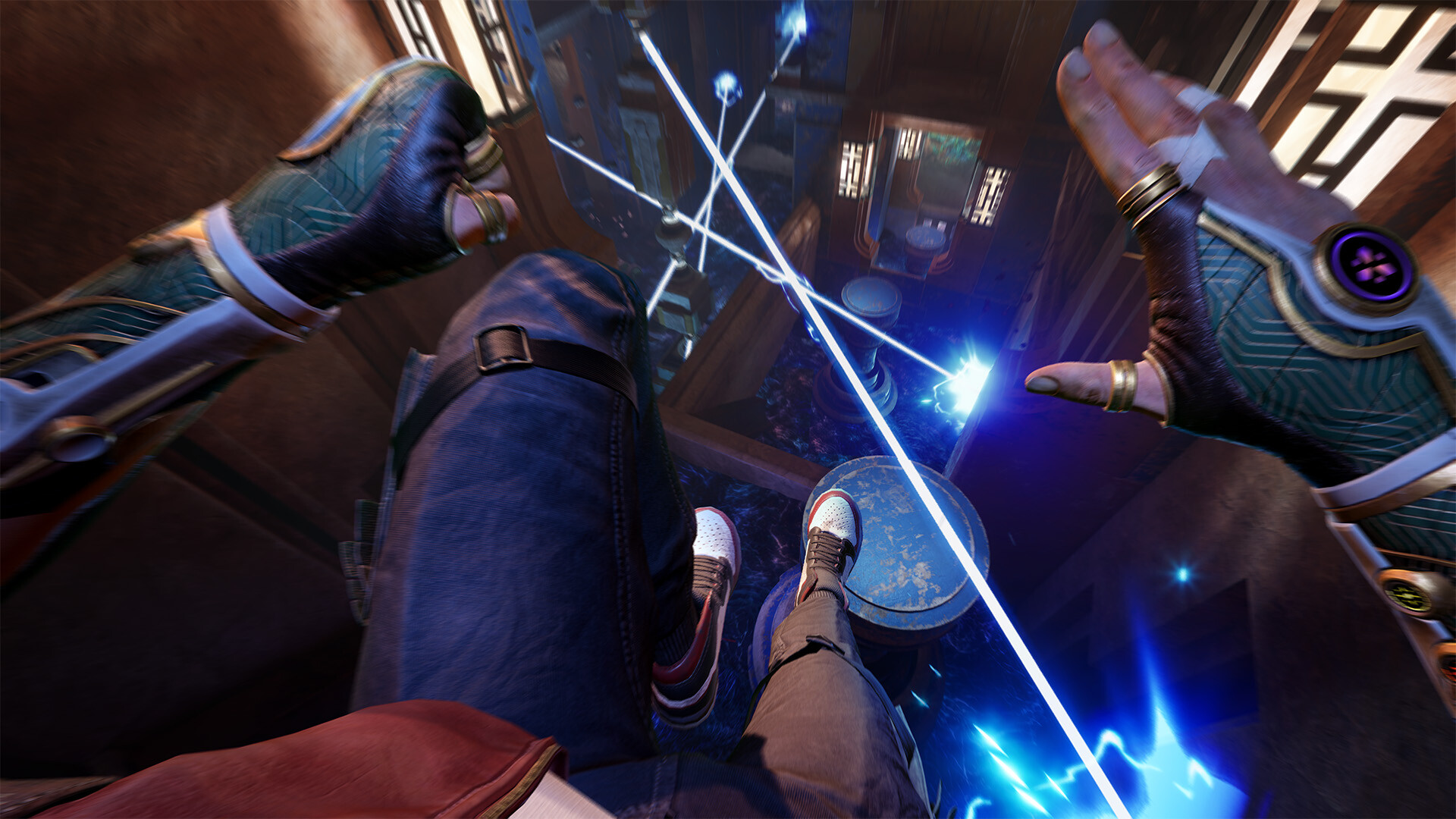 🔥免费分享+火速更新！《触及/ReachVR》：畅玩动作冒险、虚拟现实、单人第一人称、女性主角拟真战斗、射箭跑酷潜行、自选历险体验机器人 | 44.7GB官方原版英文支持VR _Spload速载资源_全球单机游戏免费下载