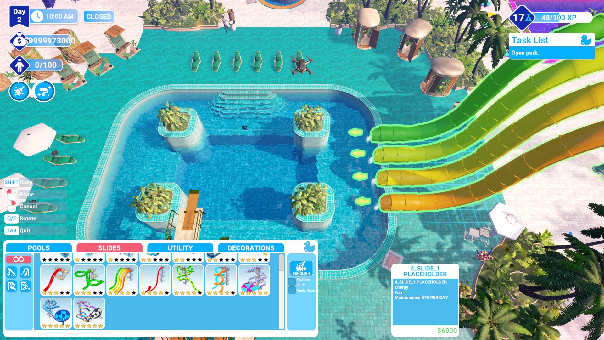 水上乐园模拟器 Waterpark Simulator | 官方中文版 | Build.20990408 + 全DLC | 百度网盘下载 | 解压即玩
