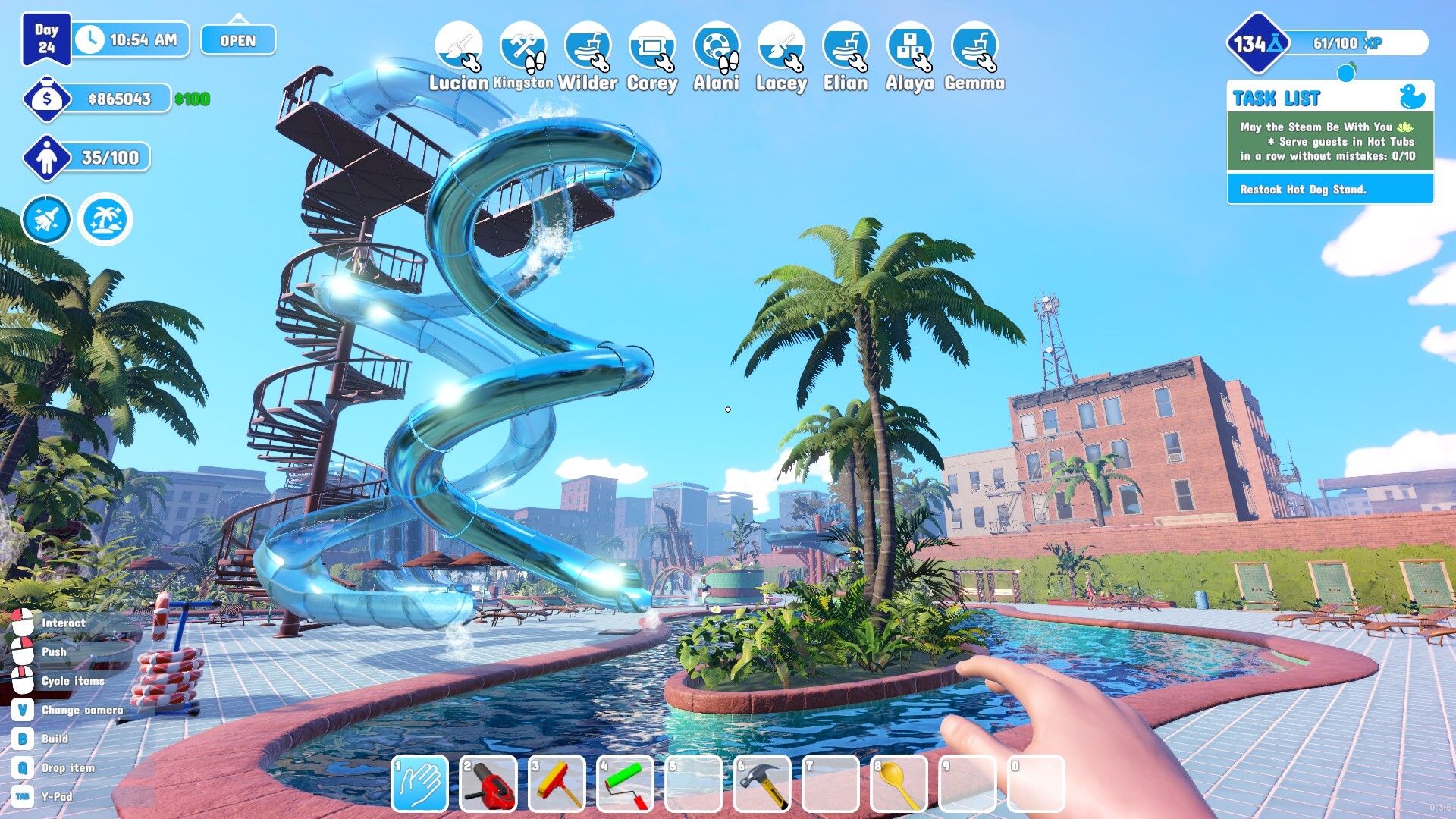 《水上乐园模拟器(Waterpark Simulator)》|Build 22177034|中文|免安装硬盘版 《水上乐园模拟器(Waterpark Simulator)》|Build 22177034|中文|免安装硬盘版