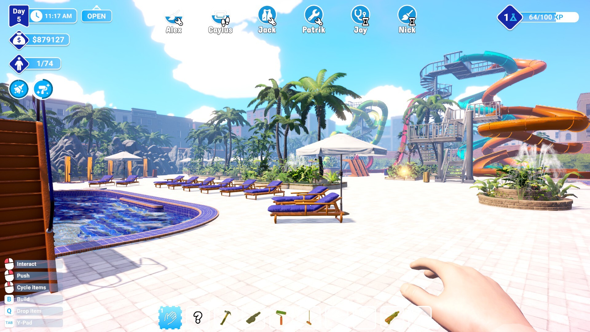水上乐园模拟器 Waterpark Simulator | 官方中文版 | Build.20990408 + 全DLC | 百度网盘下载 | 解压即玩