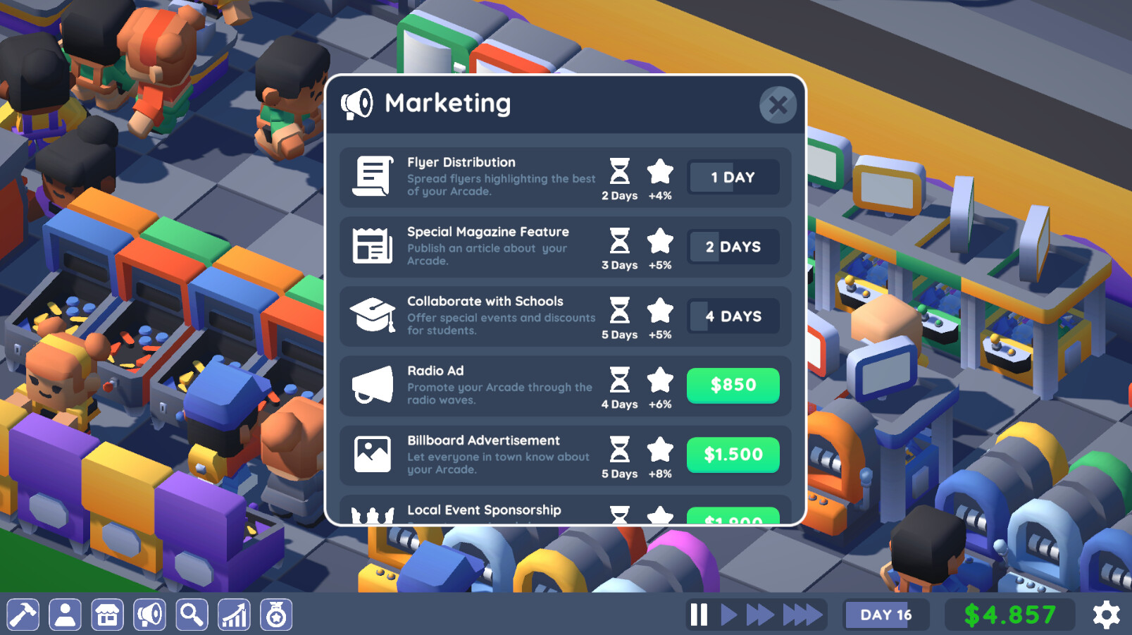 《街机游戏厅大亨(Arcade Empire Tycoon)》|Build 16396413|英文|免安装硬盘版 《街机游戏厅大亨(Arcade Empire Tycoon)》|Build 16396413|英文|免安装硬盘版