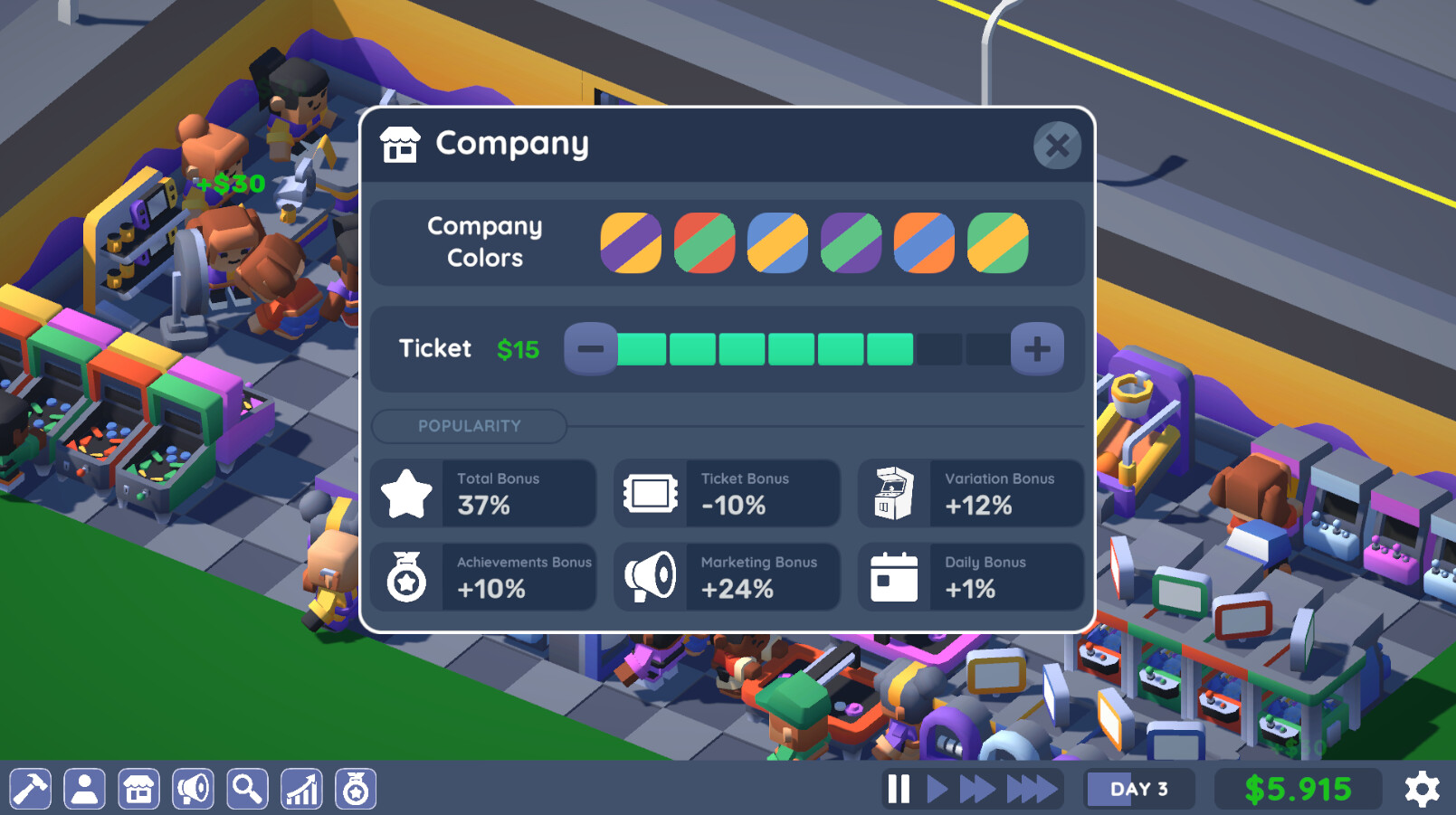 《街机游戏厅大亨(Arcade Empire Tycoon)》|Build 16396413|英文|免安装硬盘版 《街机游戏厅大亨(Arcade Empire Tycoon)》|Build 16396413|英文|免安装硬盘版