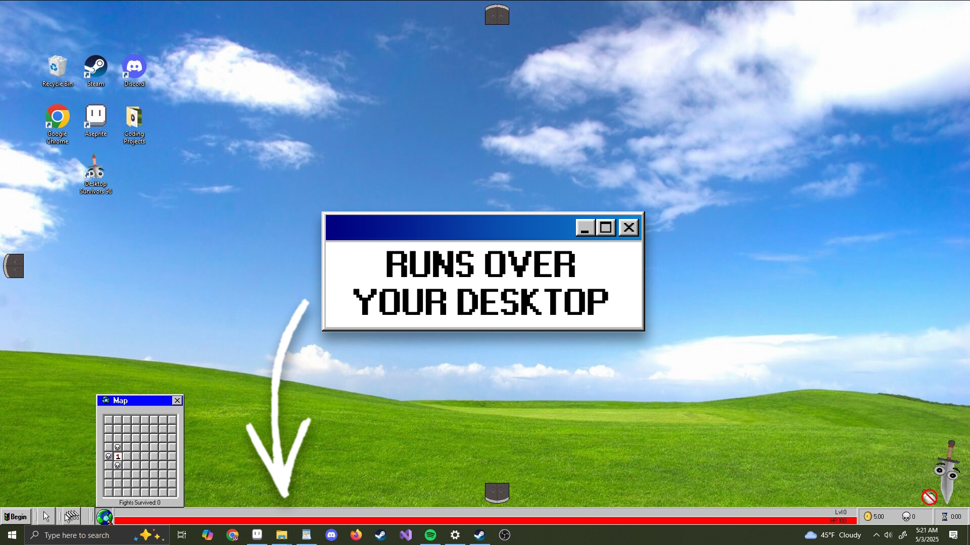 桌面幸存者98/Desktop Survivors 98 截图 1