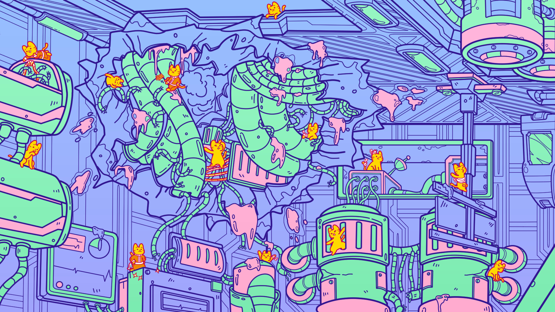 图片[2]-猫咪星球（A Planet Full of Cats）免安装中文版下载-蒸汽游戏宝库 - 高质量Steam单机游戏下载站