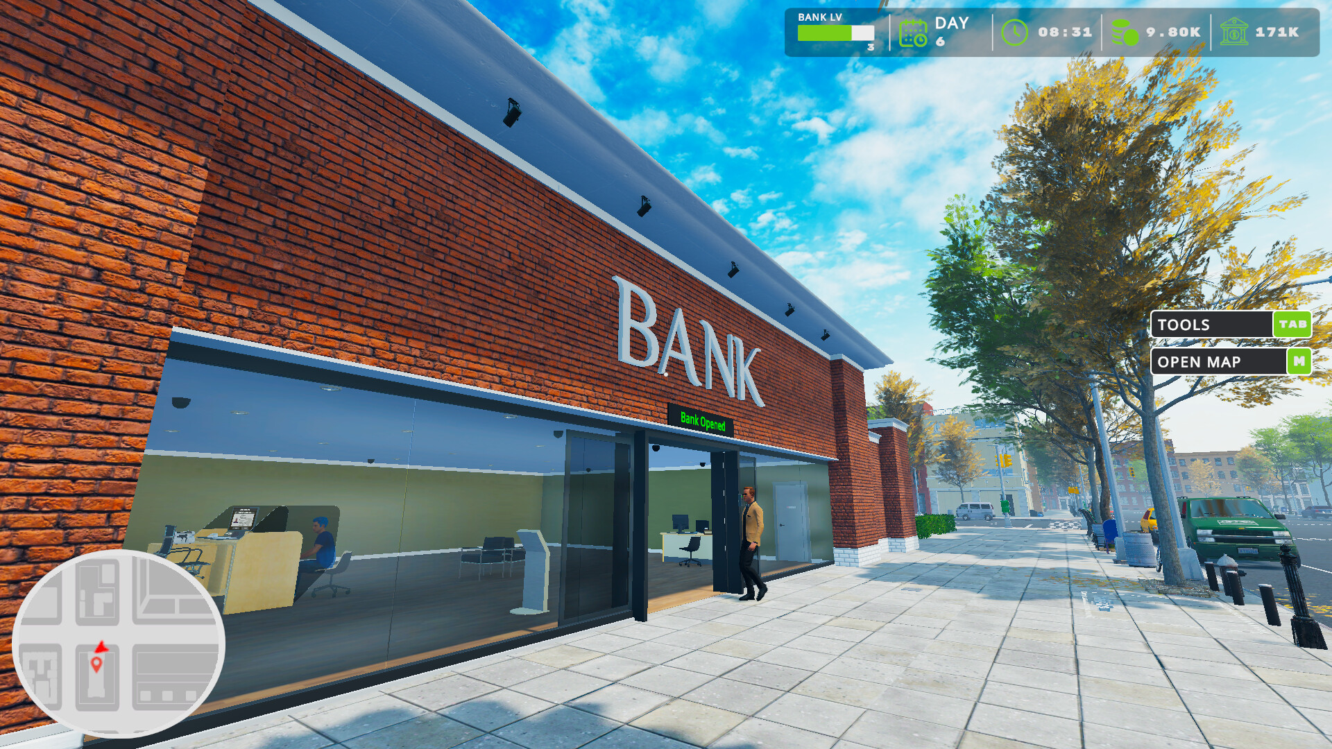 图片[3]-银行模拟器（Bank Simulator）免安装中文版下载-蒸汽游戏宝库 - 高质量Steam单机游戏下载站