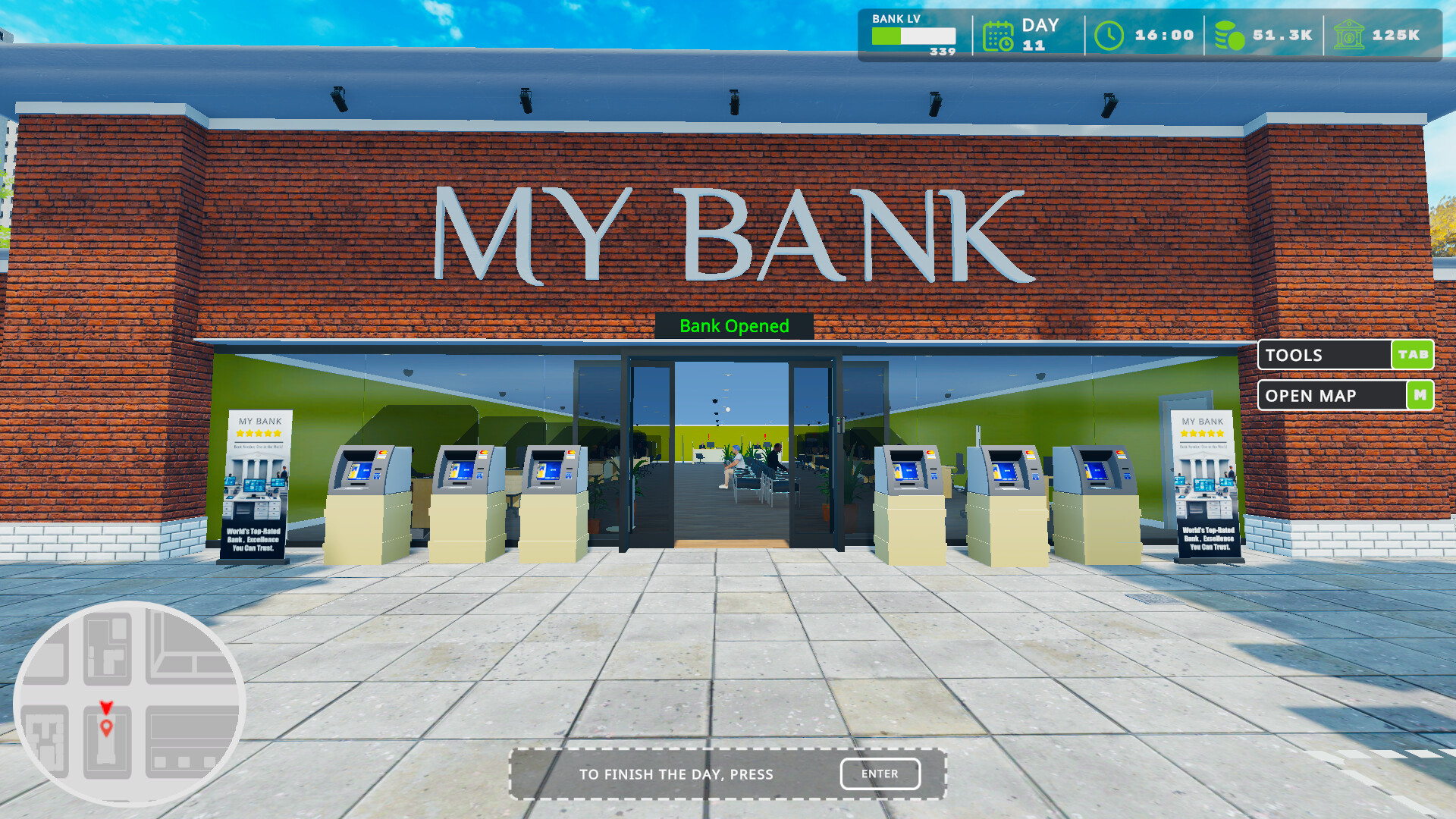 《银行模拟器(Bank Simulator)》|Build 22117772|中文|免安装硬盘版 《银行模拟器(Bank Simulator)》|Build 22117772|中文|免安装硬盘版