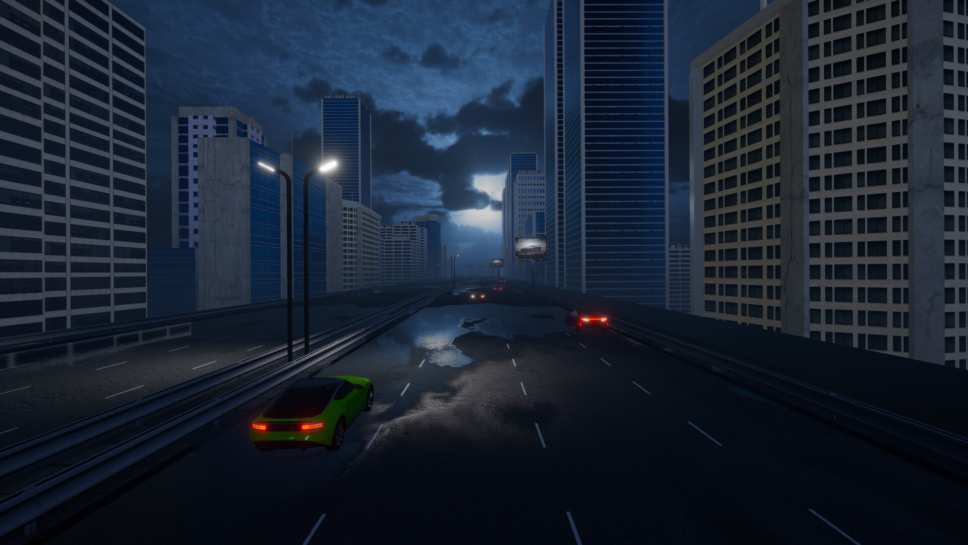 摩托车夜行（无中文）/Motorcycle Night Ride 截图 4
