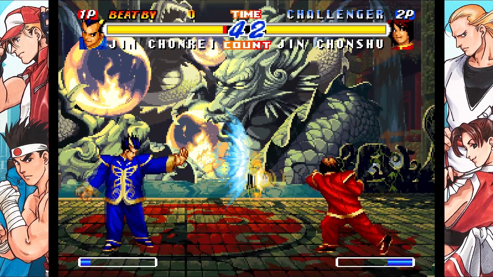 RB饿狼传说2:新来者|官方英文|支持手柄|REAL BOUT FATAL FURY 2: THE NEWCOMERS插图7跳跳游戏网 RB饿狼传说2:新来者|官方英文|支持手柄|REAL BOUT FATAL FURY 2: THE NEWCOMERS插图7跳跳游戏网