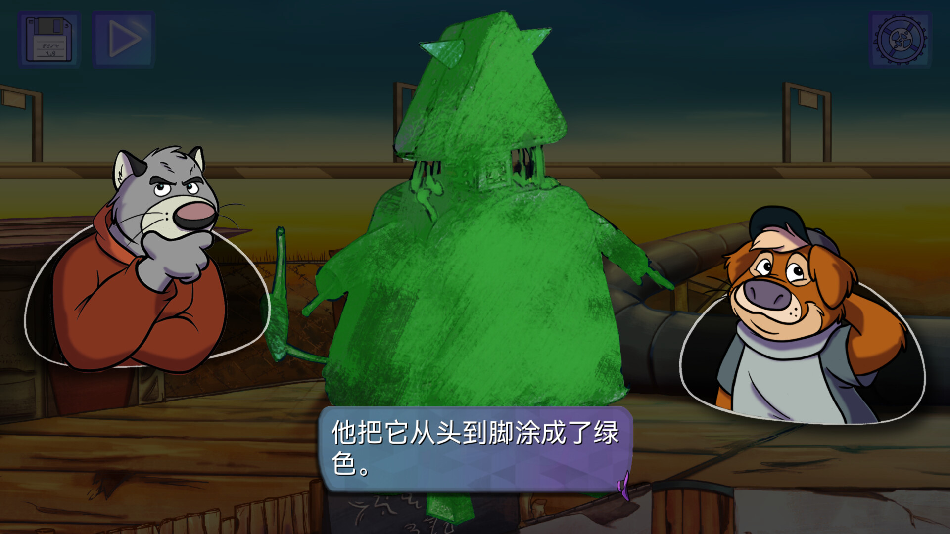 图片[7] - 《BROK Natal Tail 鳄鱼侦探布罗格 – 尾诞节，新的圣诞》-Build 21247260官中免安装-简中446.2MB - steam宝儿.com