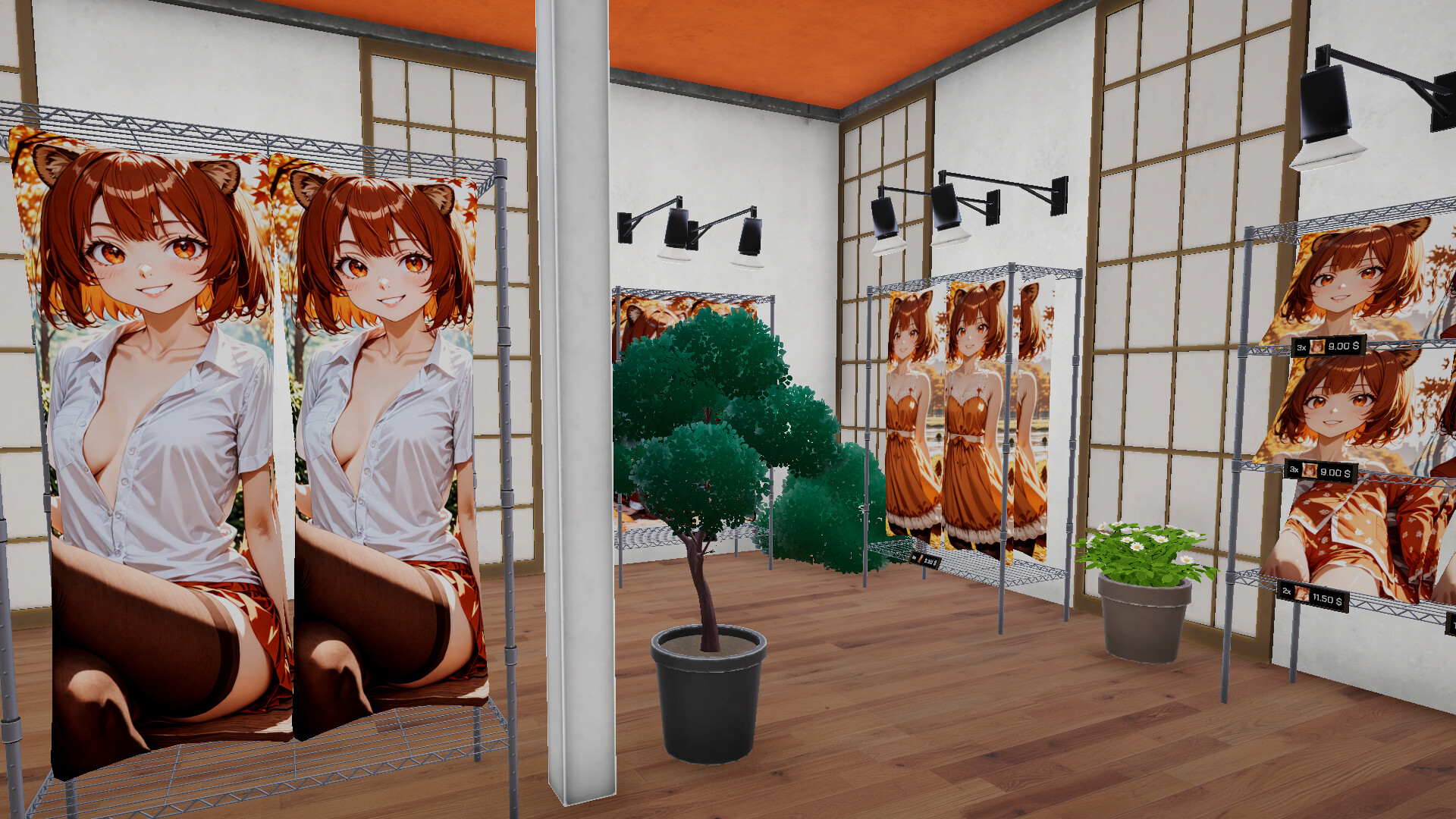 商店模拟器：抱枕|官方中文|支持手柄|Shop Simulator: Waifu Pillows - 3