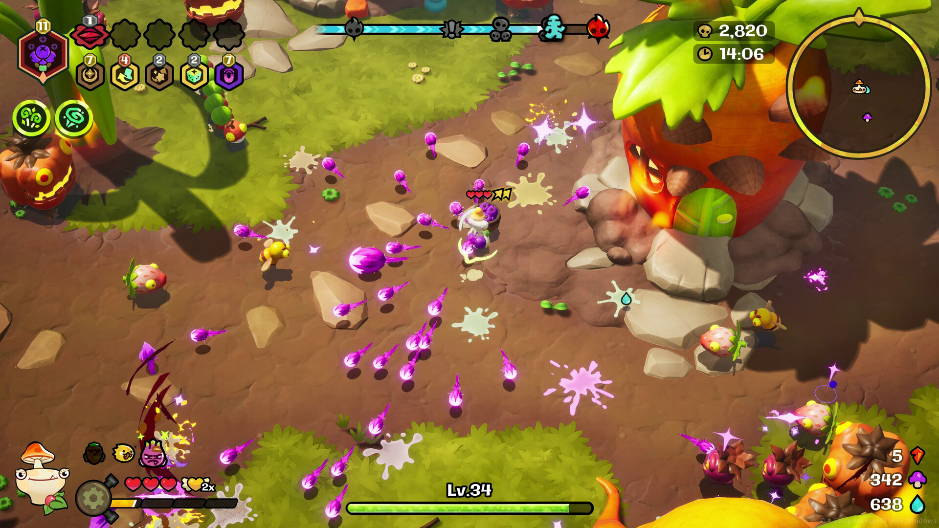 图片[2]-《疯菇突围/Funguys Swarm》Build.22294132|官中免安装版-极客游戏