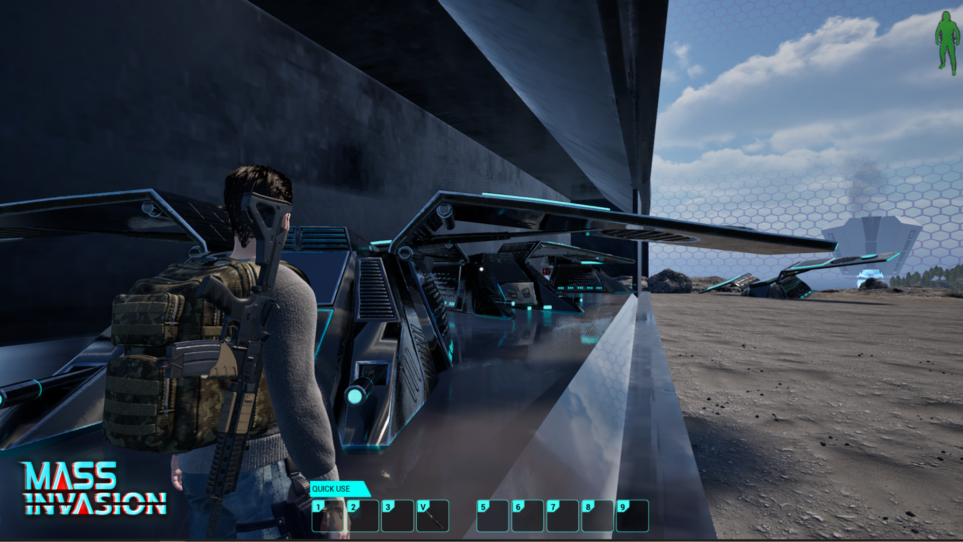 Mass Invasion游戏场景