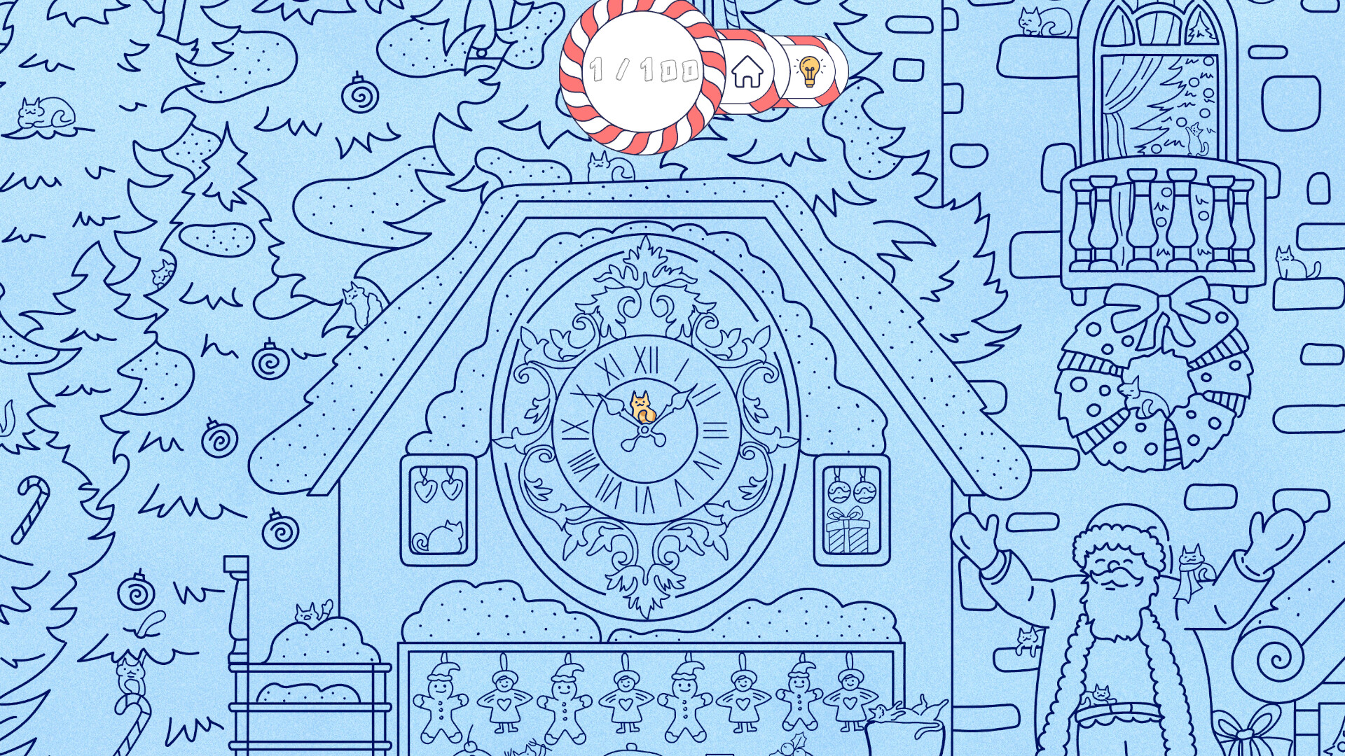 圣诞镇的猫咪/Cats Visiting Christmas Town