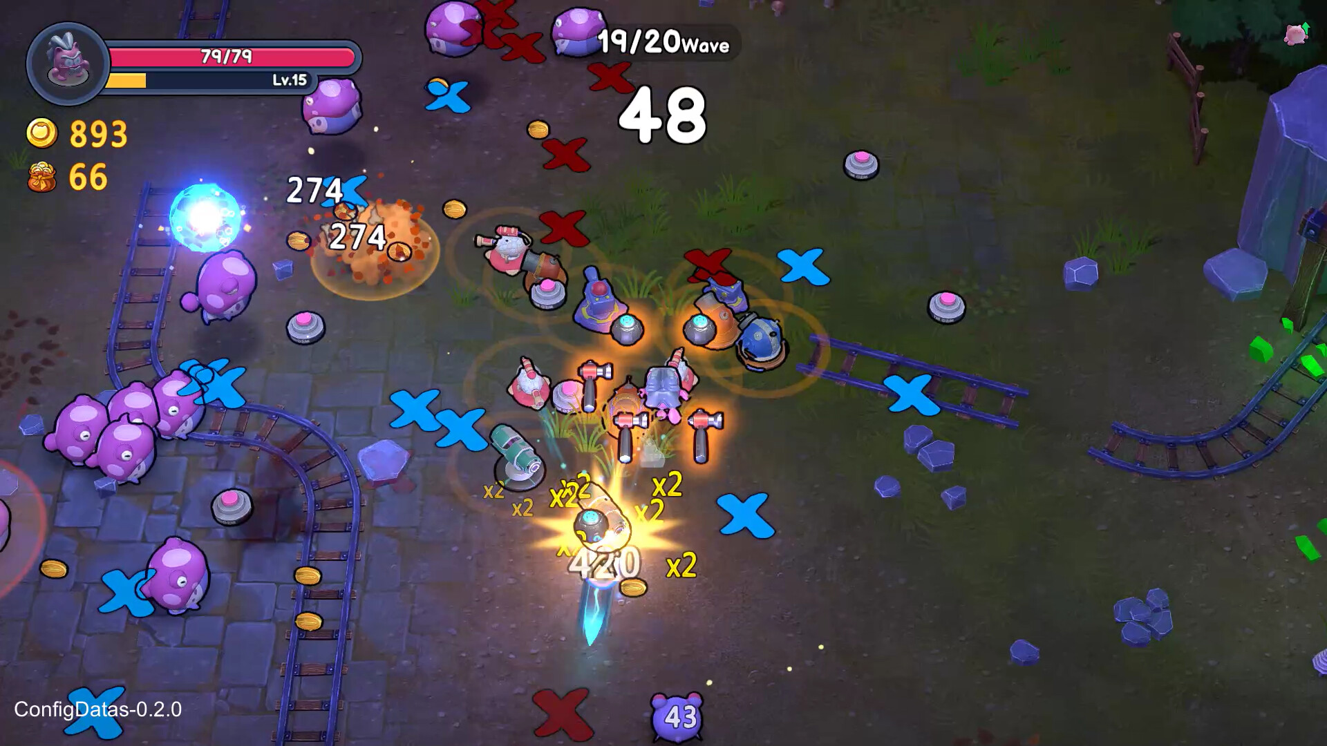 超级猫幸存者: 死或喵/Supercat Survivors: Meow or Die 截图 4