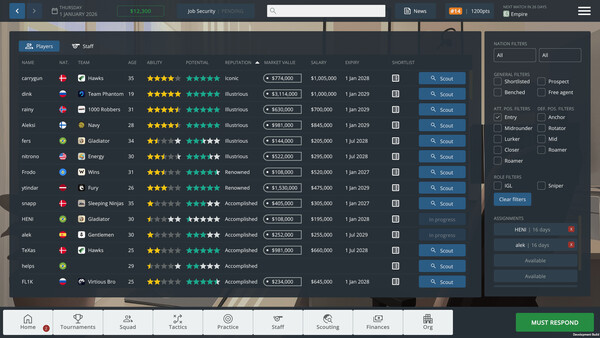CS电竞经理/CS Manager 截图 7