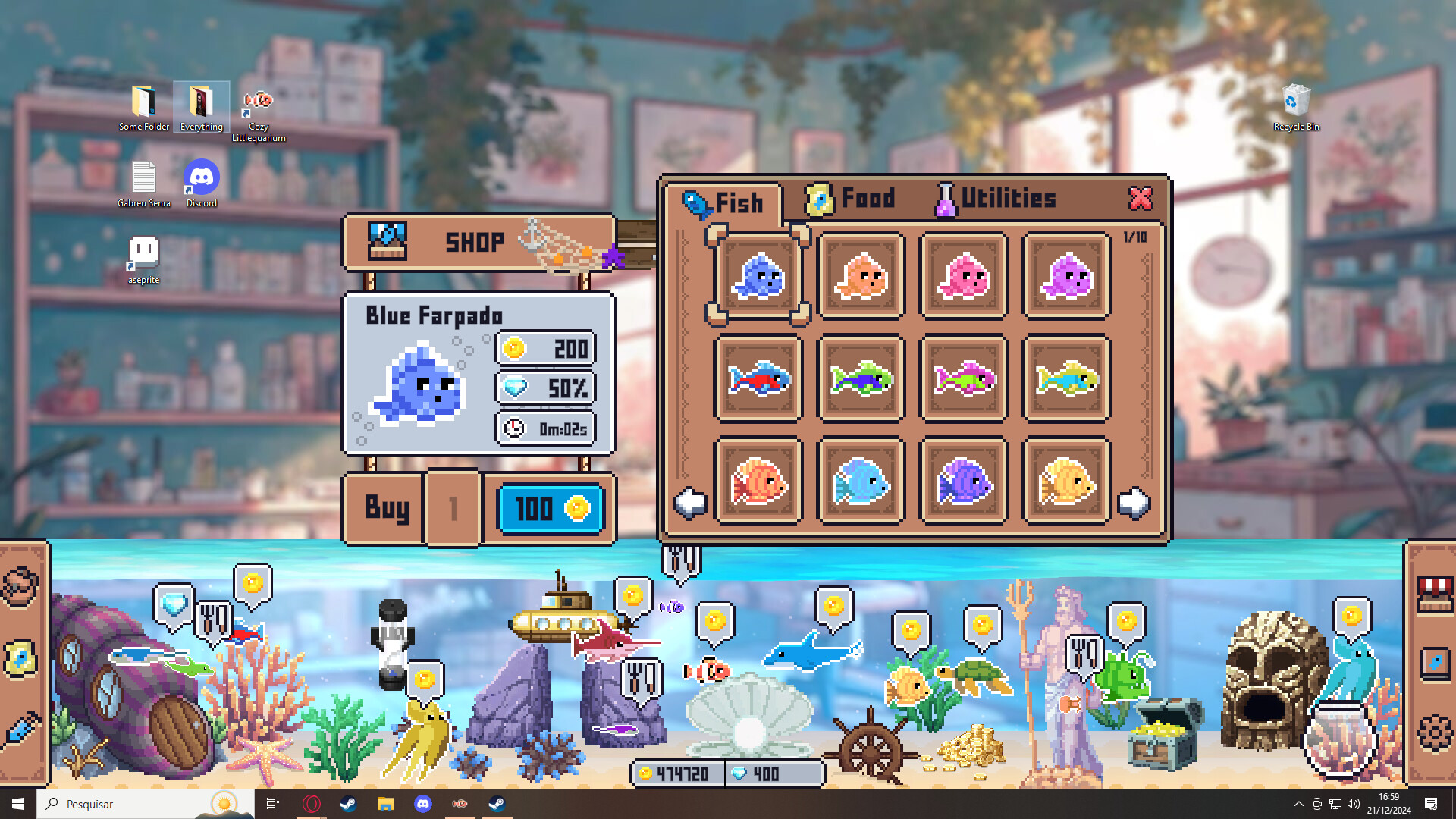 图片[4] - 《Cozy Littlequarium》-Build 23969456官中免安装-简中228.4MB - steam宝儿.com